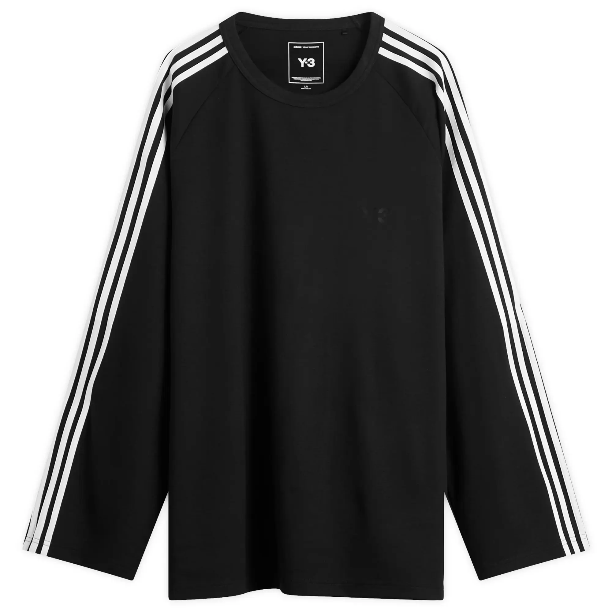 Y-3 Men's Wire Three Stripe T-Shirt Black