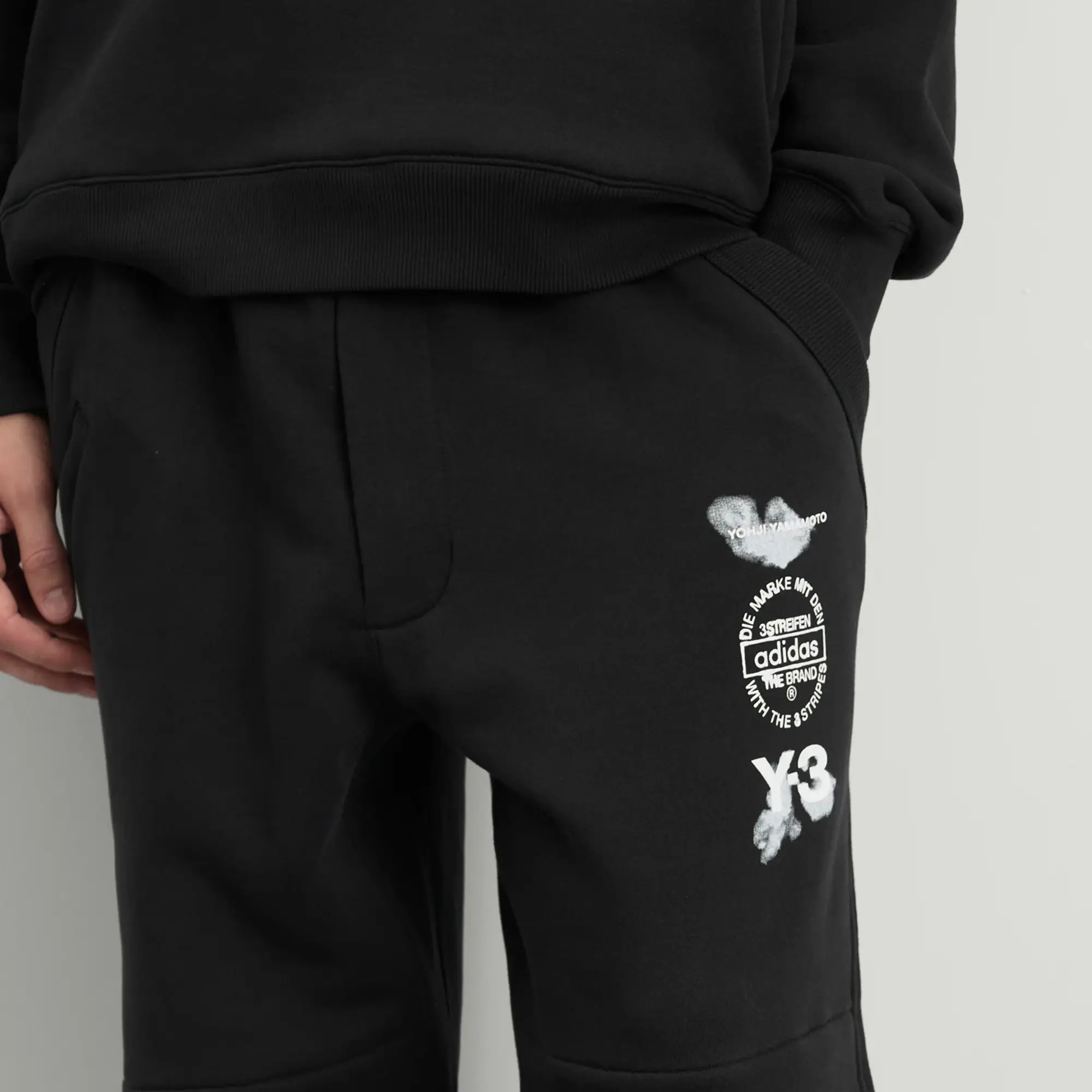 Y-3 Men's Logo Track Pant Black