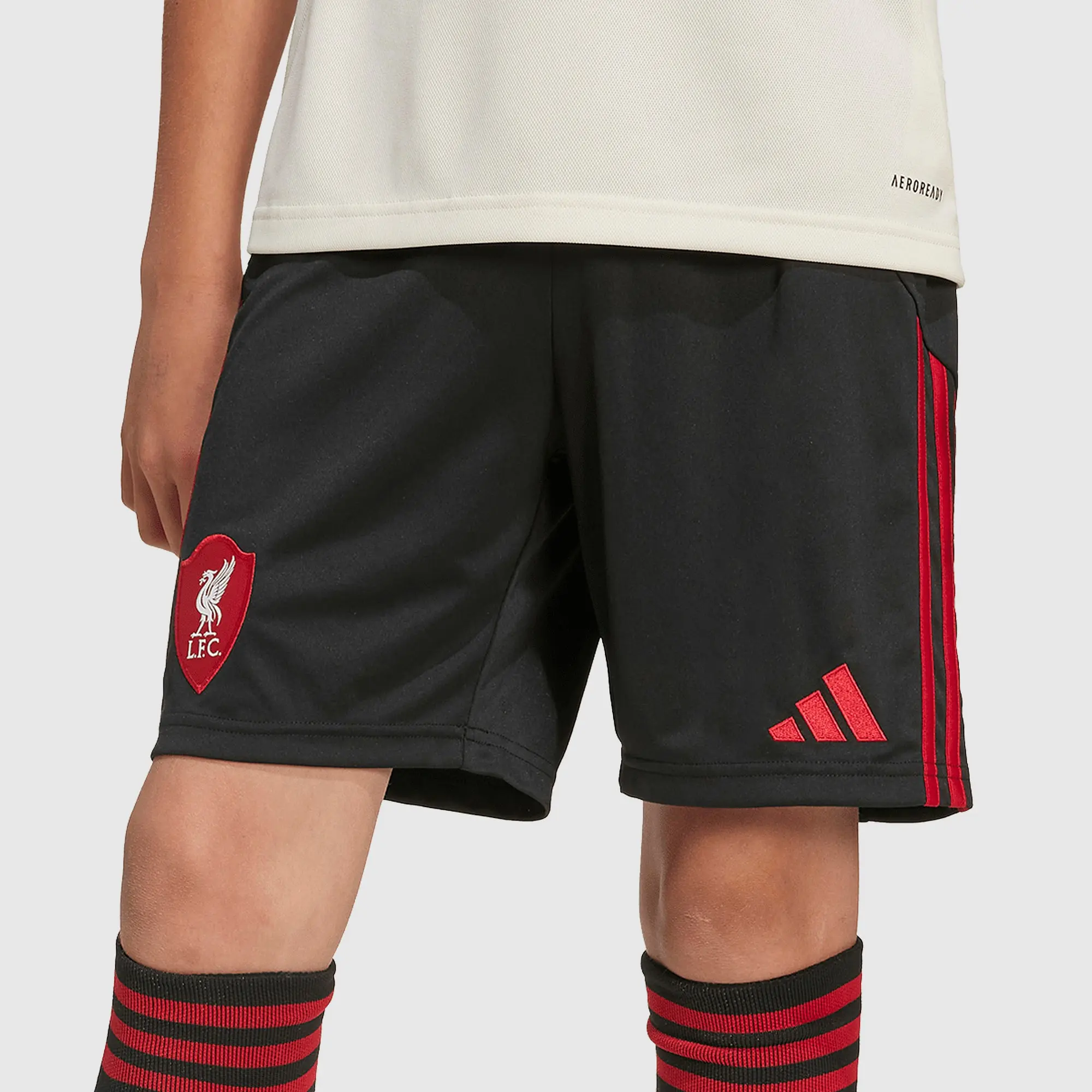 adidas Liverpool 25 26 Kids Away Shorts