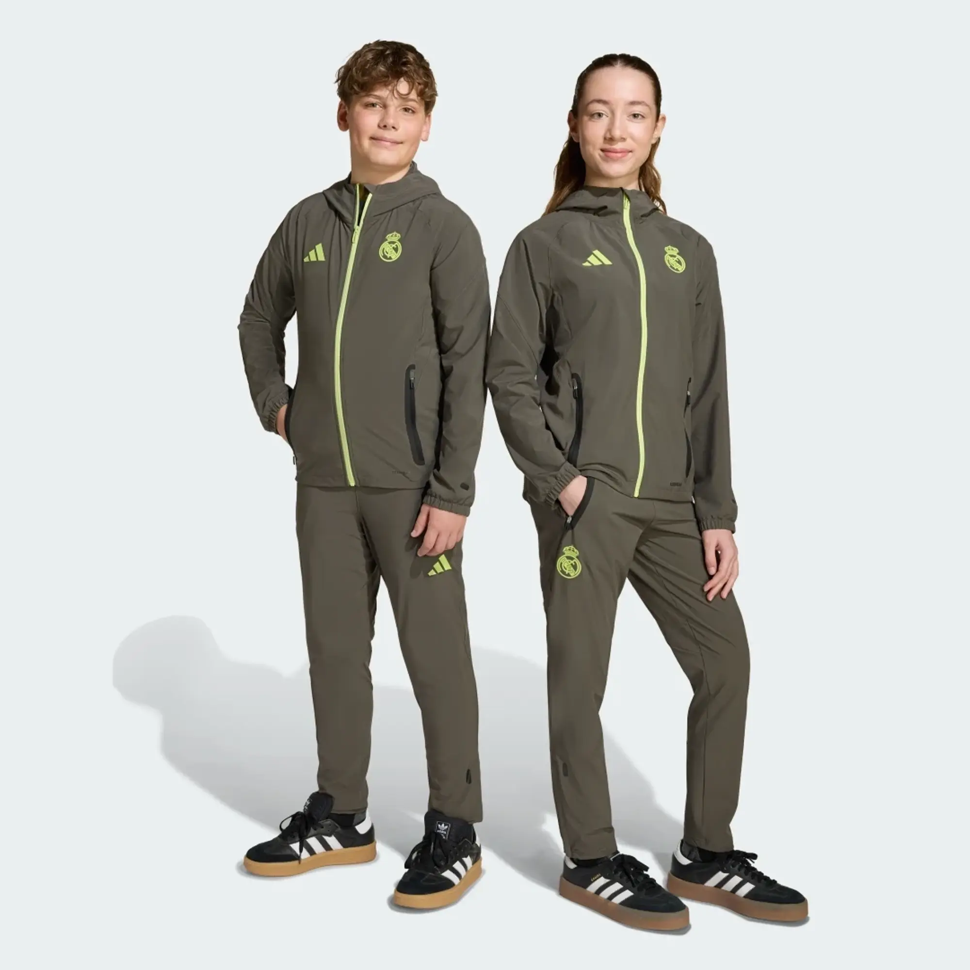 adidas Real Madrid Tiro 25 Competition Vis Tech Travel Pants Kids