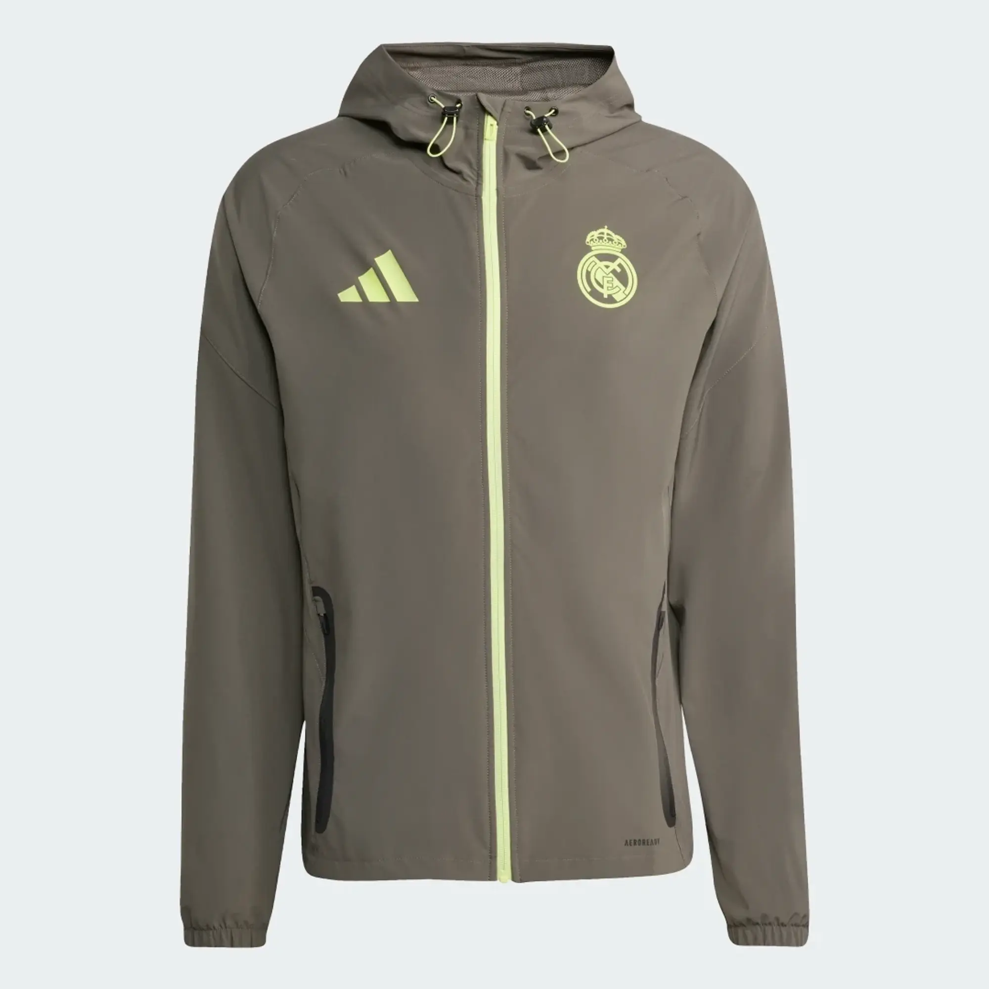 adidas Real Madrid Tiro 25 Competition Vis Tech Travel Jacket
