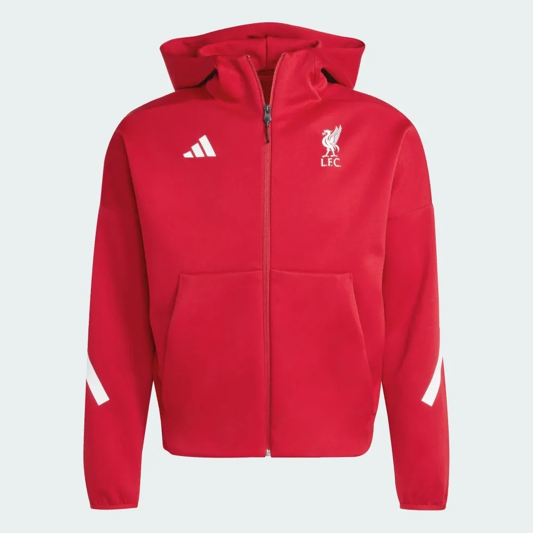 adidas Liverpool FC ADIDAS Z.N.E. Anthem Jacket | JW5484 | FOOTY.COM