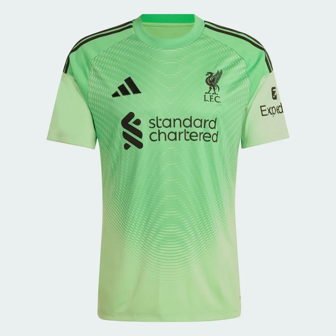 adidas Liverpool Mens LS Goalkeeper Home Shirt 2025/26 | JZ4088
