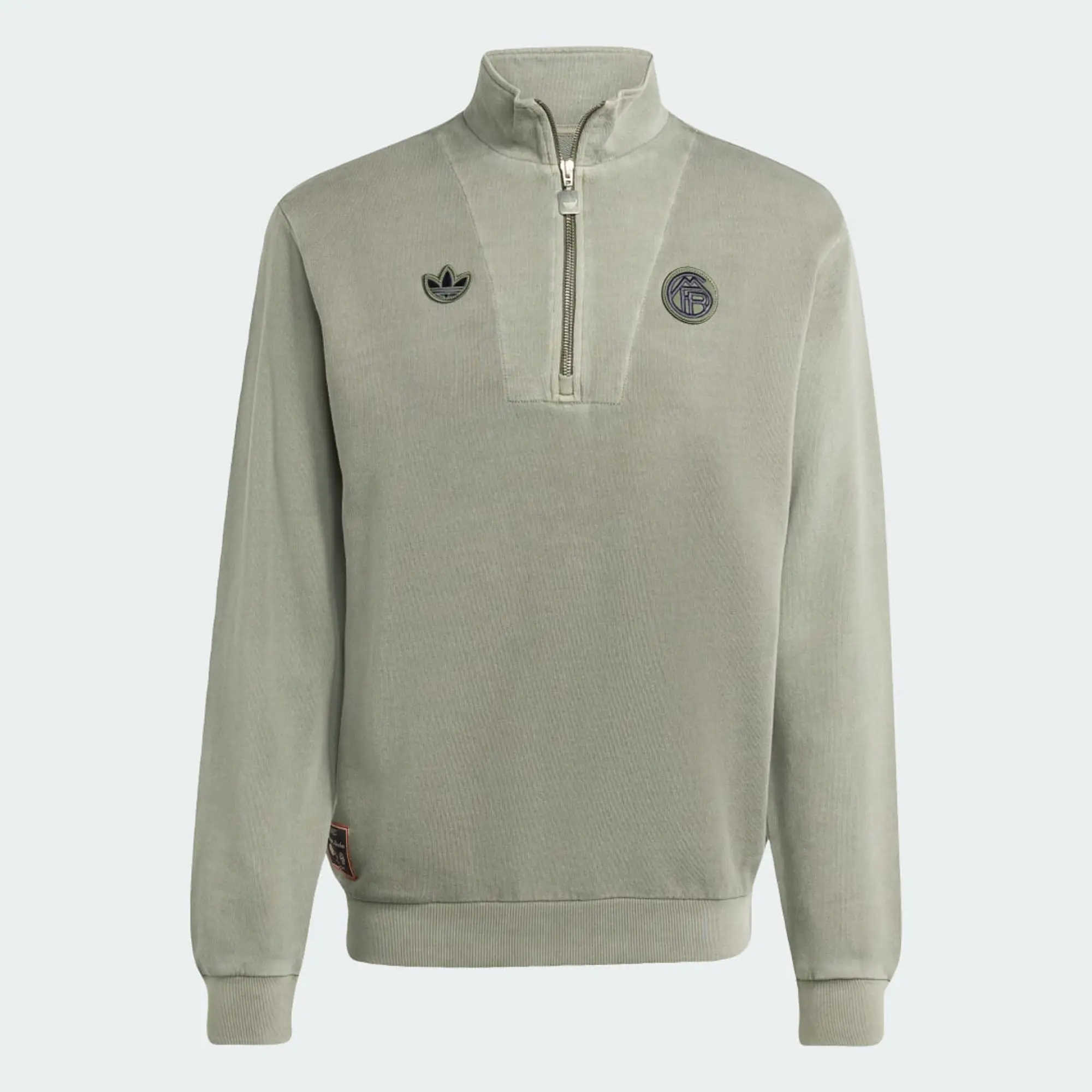 adidas FC Bayern Terrace Icons Half-Zip Top