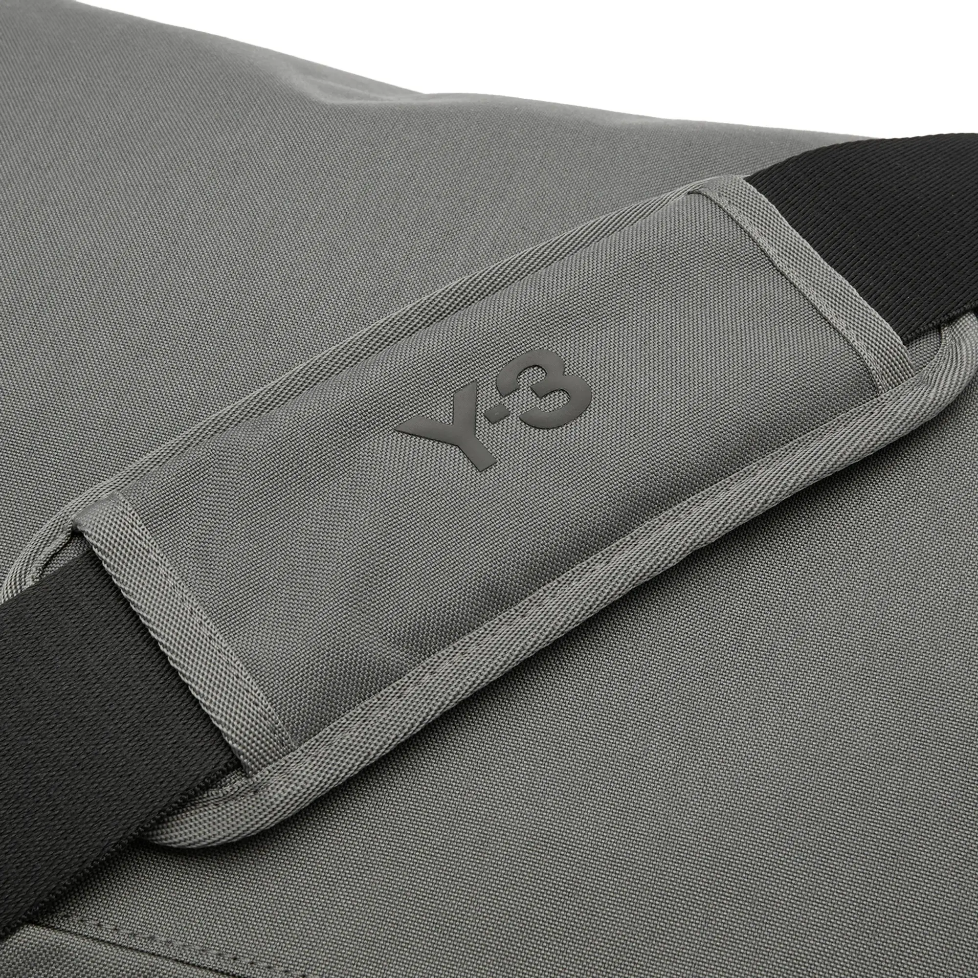 Y-3 Men's Cordura Cross Body Bag Granite