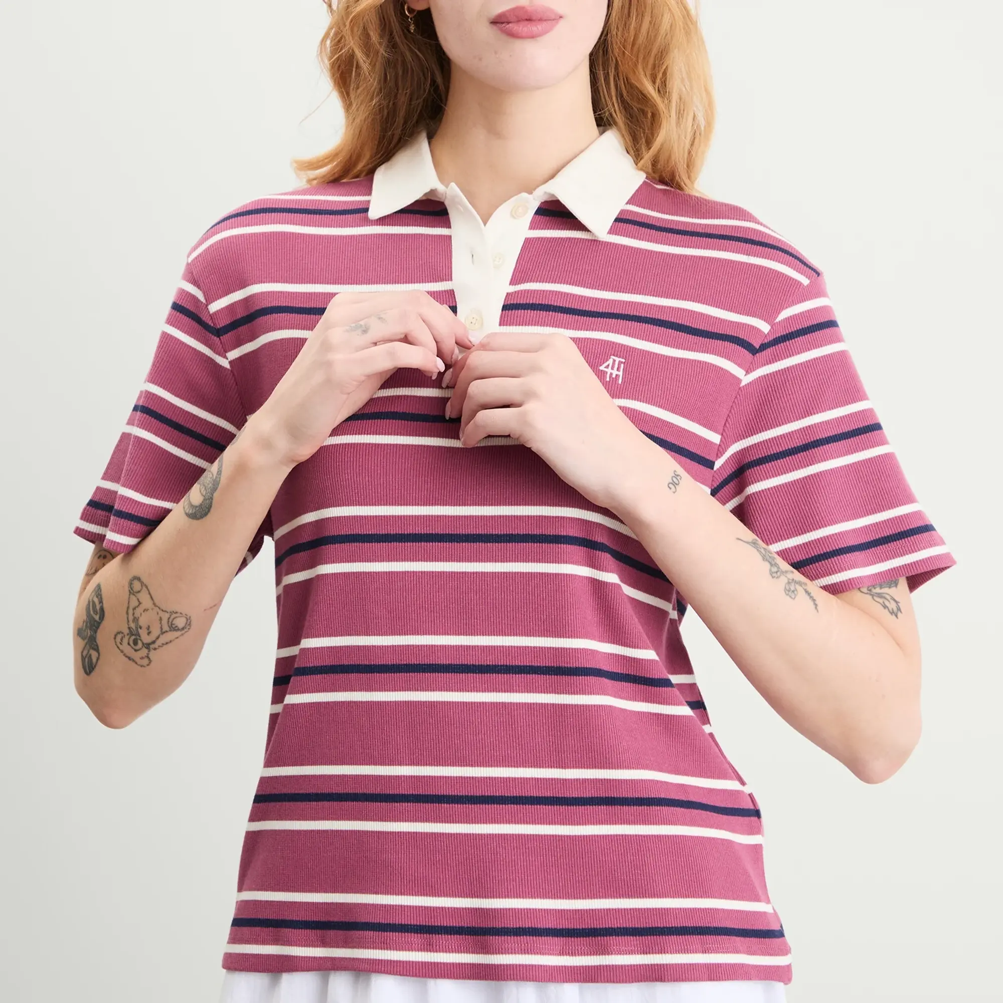 4th & Reckless Women's Ralph Top Berry