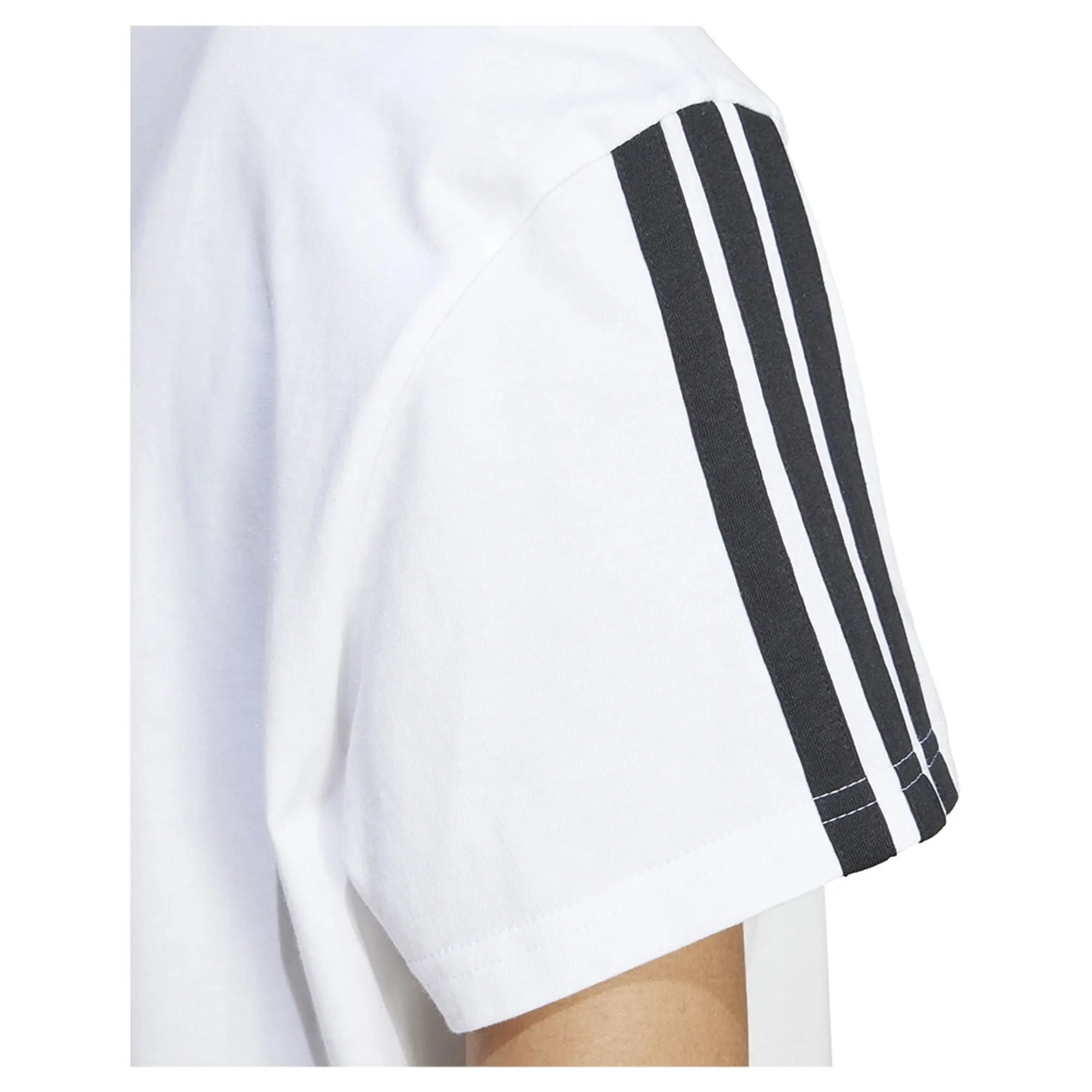 Adidas Essentials 3 Stripes  - White