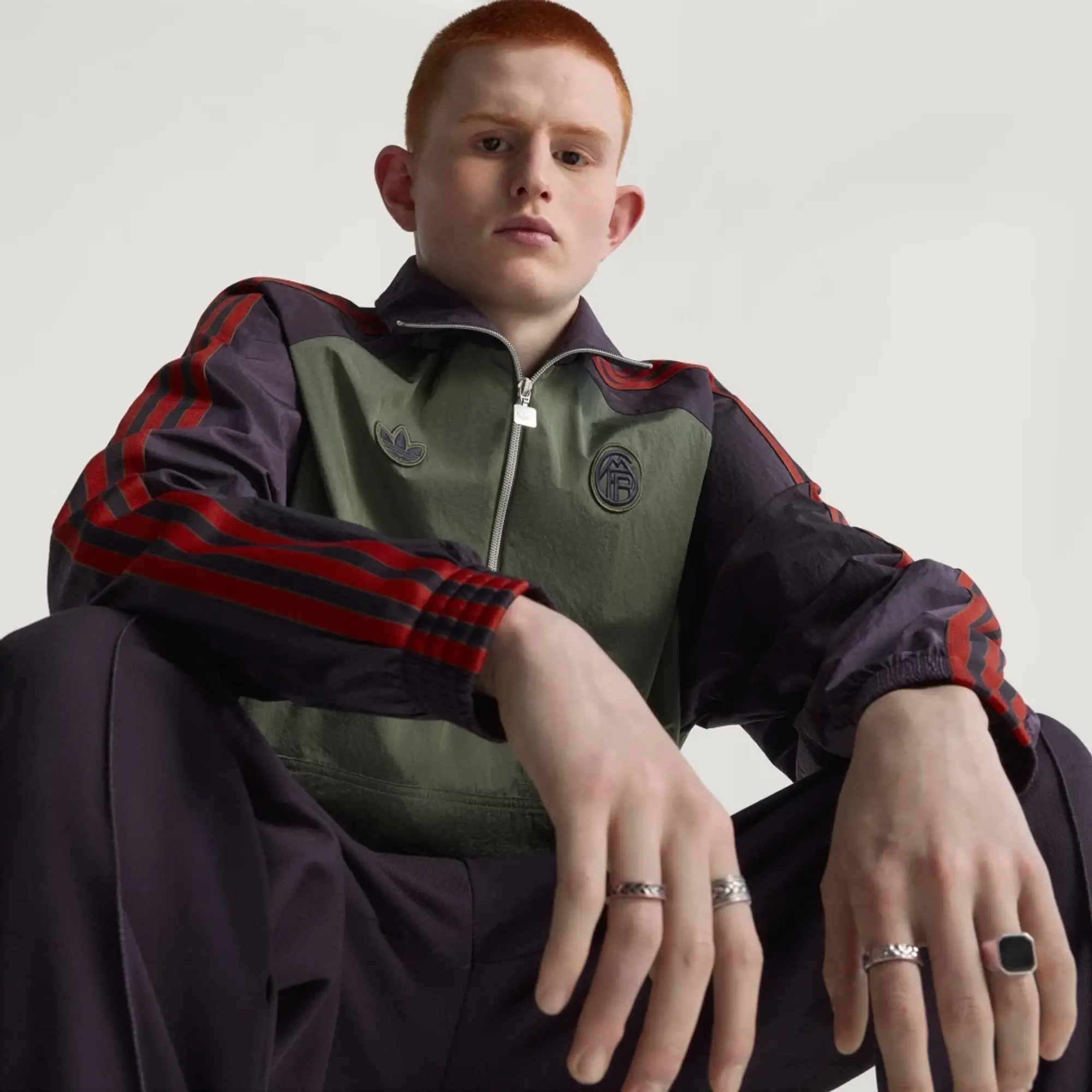 adidas FC Bayern Terrace Icons Half-Zip Jacket