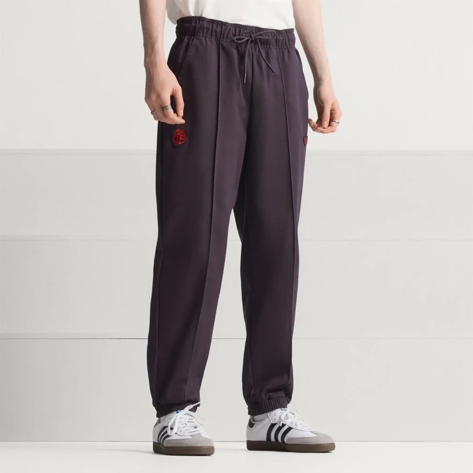 adidas FC Bayern Terrace Icons Drill Tracksuit Bottoms