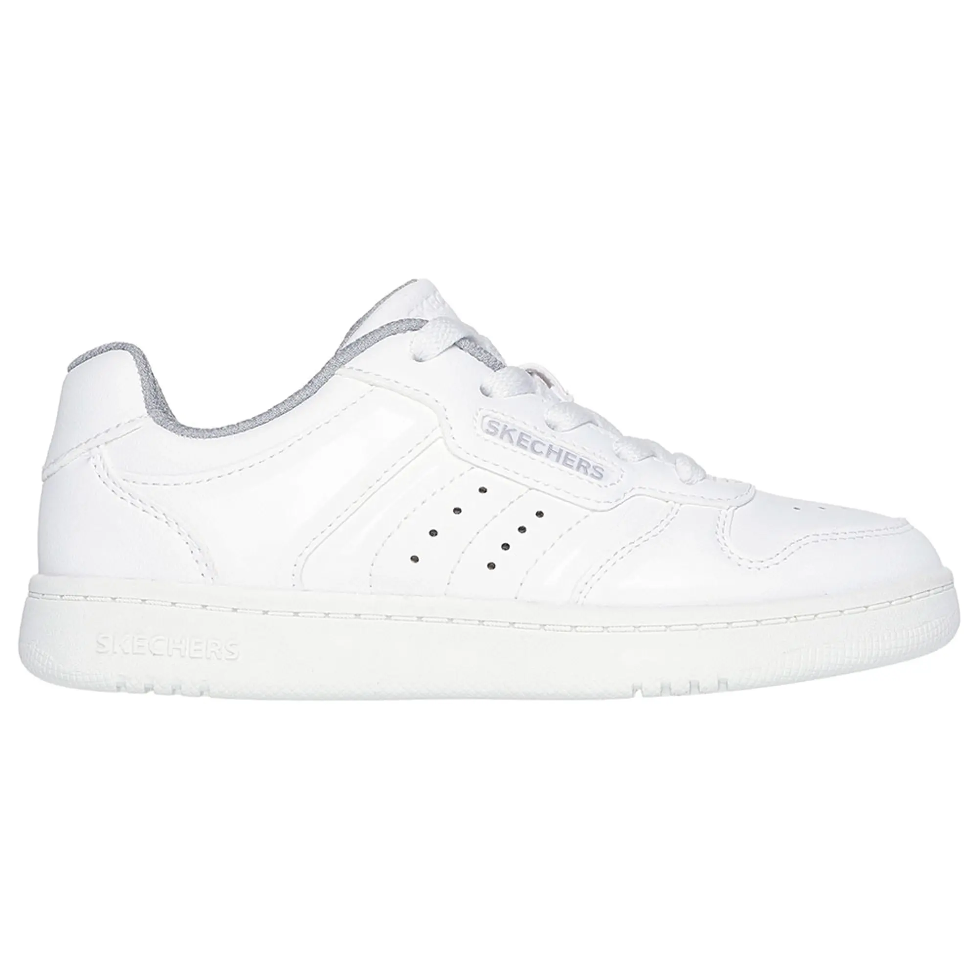 Skechers Boy's Quick Street - Vorton Sneaker in White