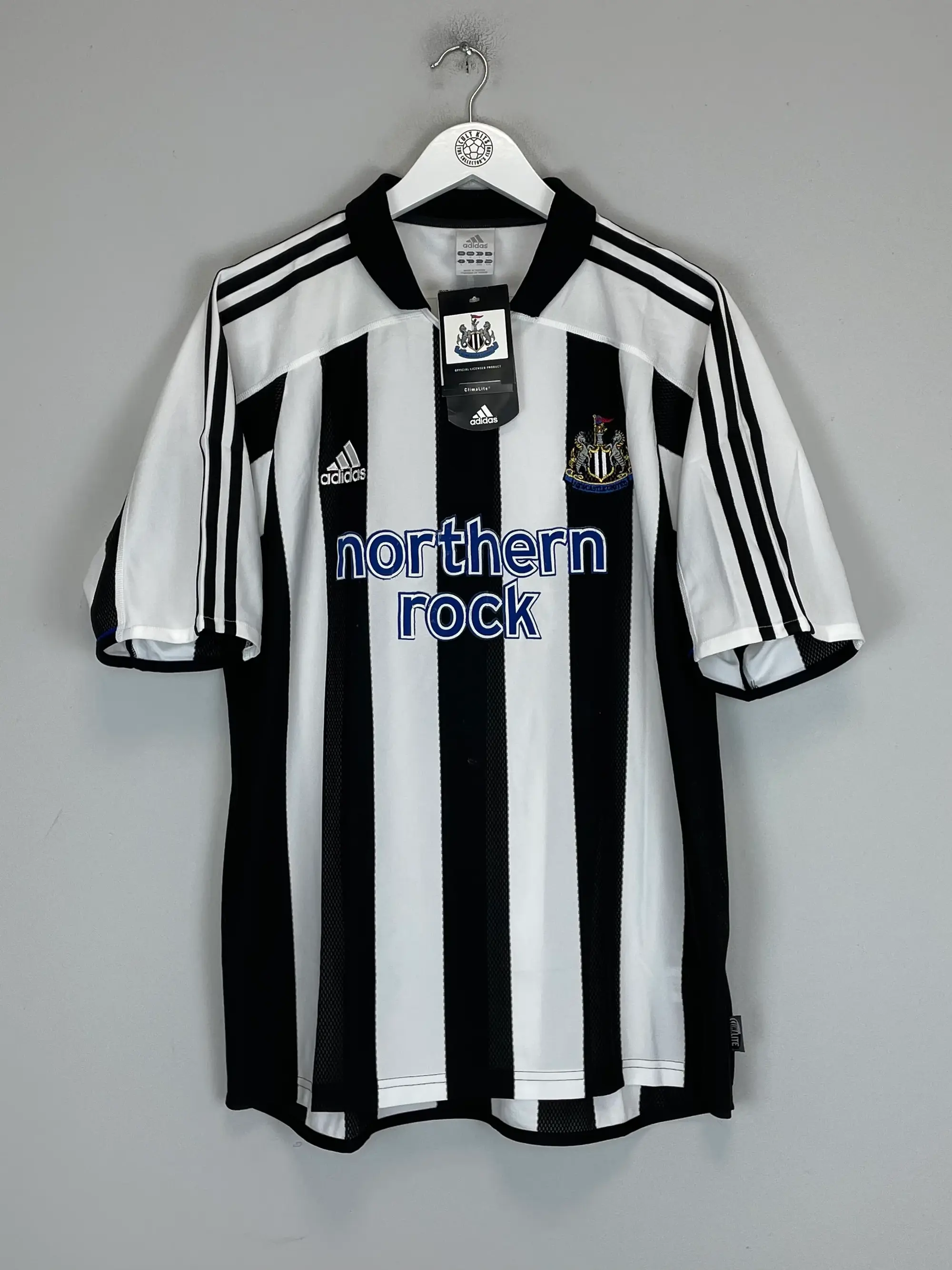 2003/05 NEWCASTLE UNITED *BNWT WITH DEFECTS* HOME SHIRT (L) ADIDAS | Cult Kits