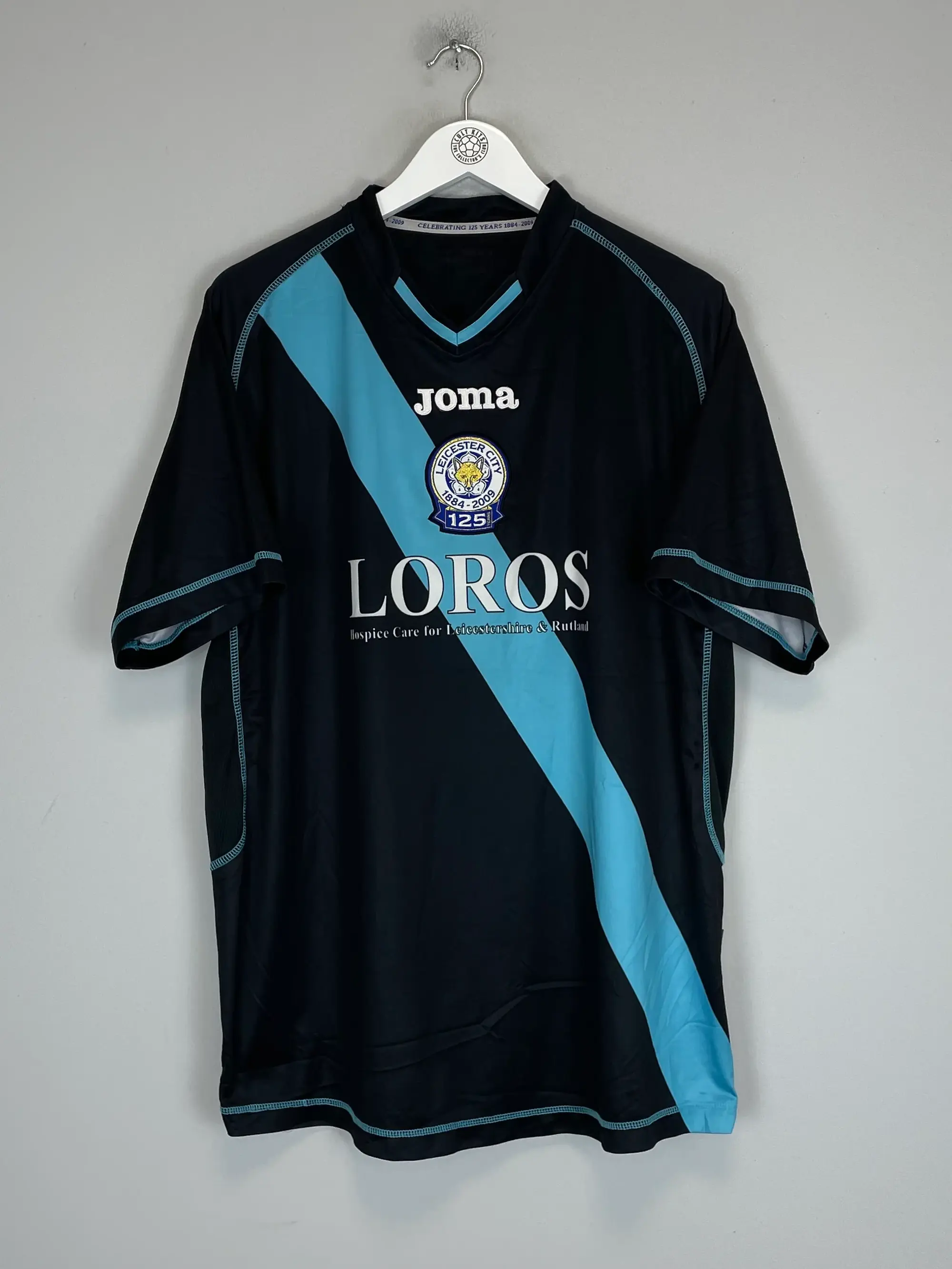 2009/10 LEICESTER CITY *125 YEARS* AWAY SHIRT (XXL) JOMA | Cult Kits