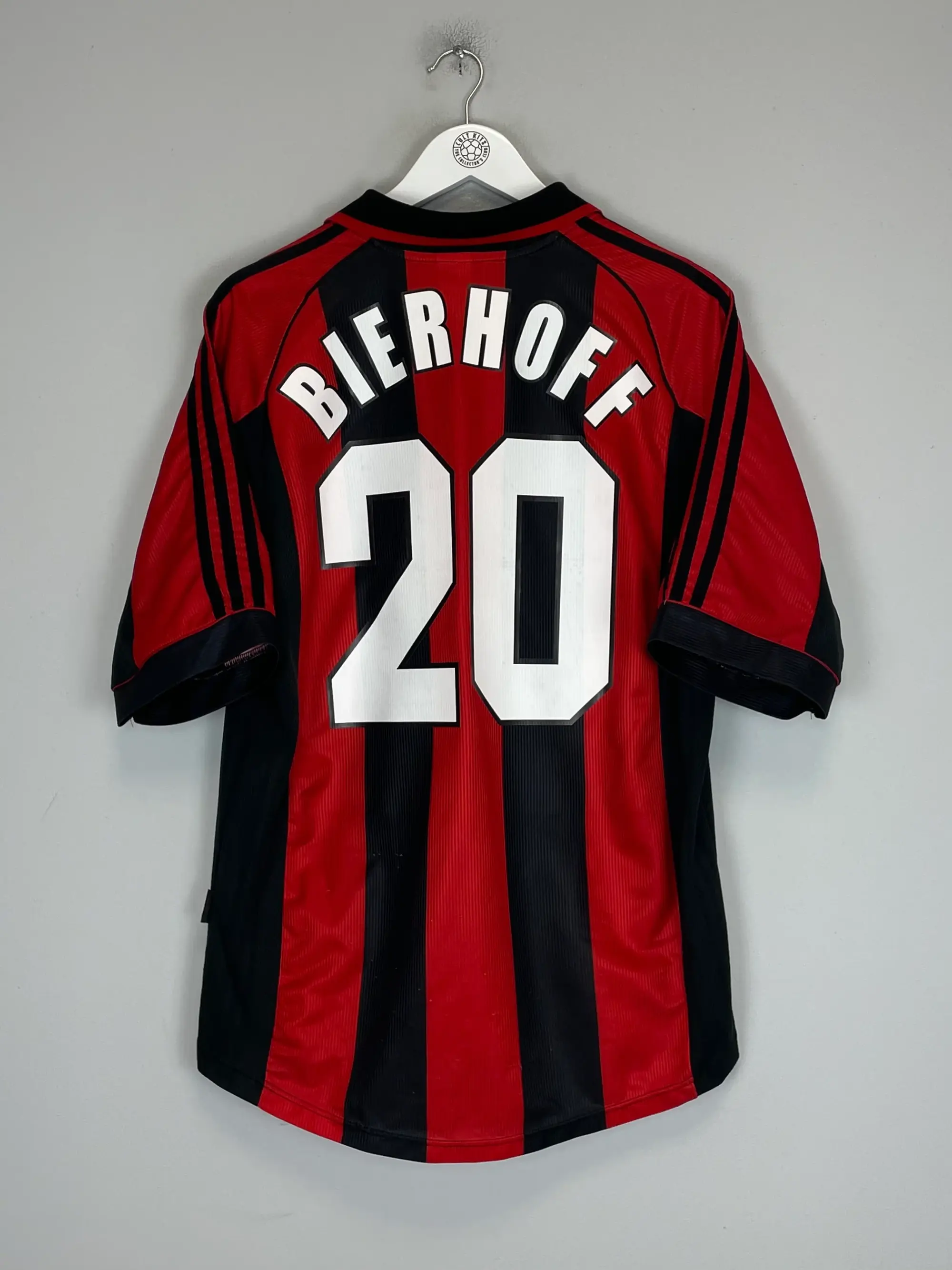 1998/99 AC MILAN BIERHOFF #20 HOME SHIRT (L) ADIDAS | Cult Kits