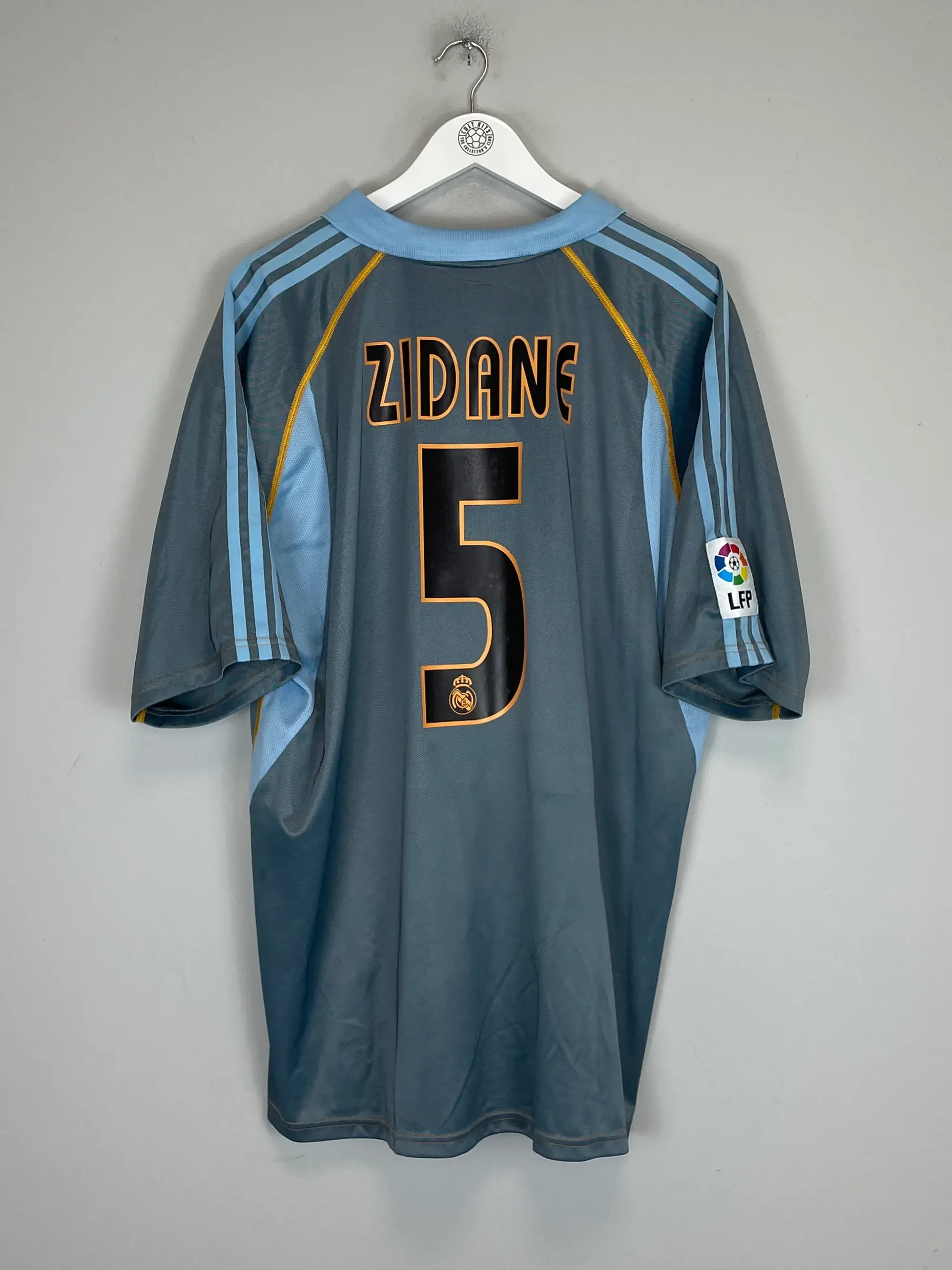 2003/04 REAL MADRID ZIDANE #5 THIRD SHIRT (XL) ADIDAS | Cult Kits
