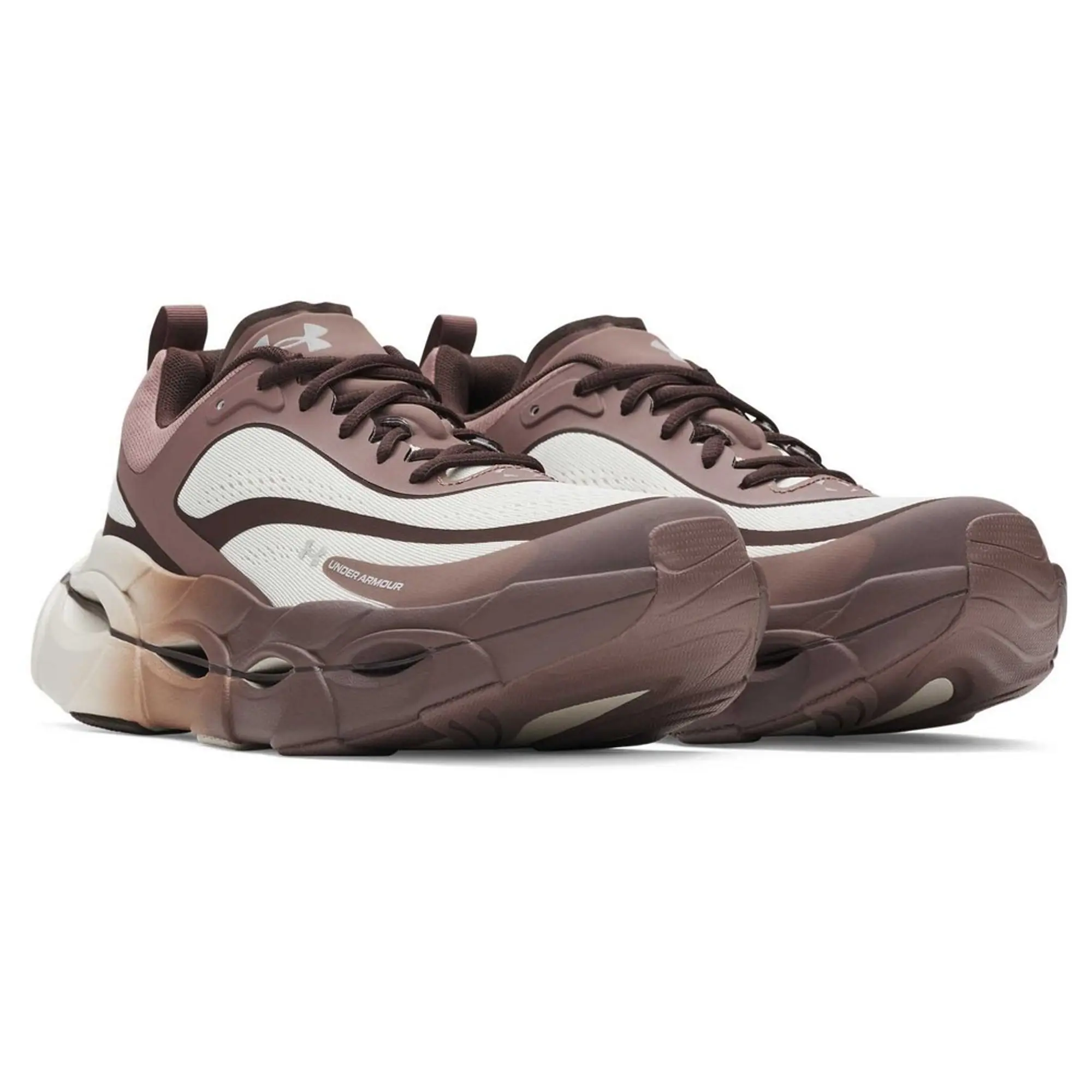 Under Armour  Halo Racer Men's Running Shoes Summit White / Kona Brown / Sierra Taupe 10