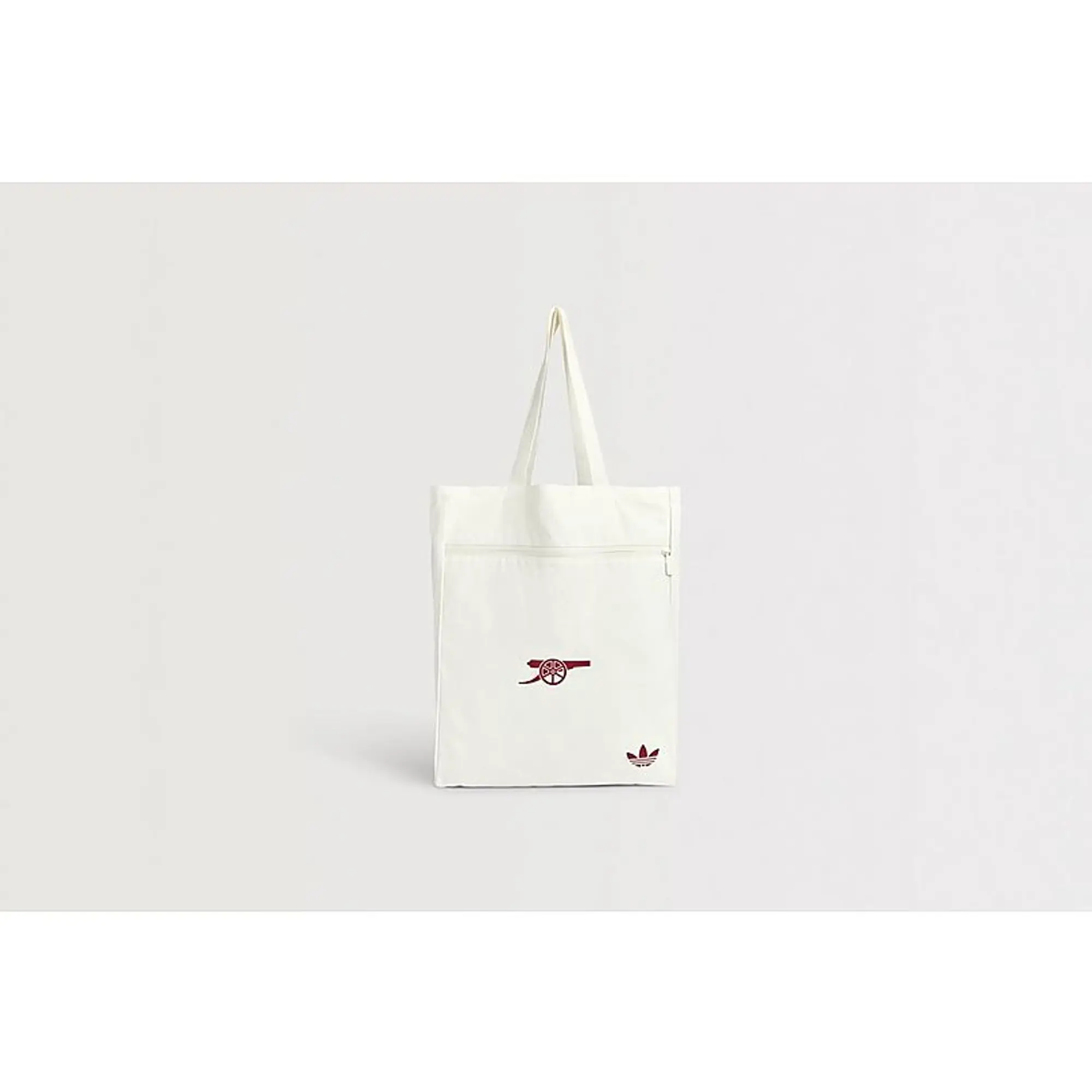 Arsenal adidas 25/26 Third Tote Bag, White