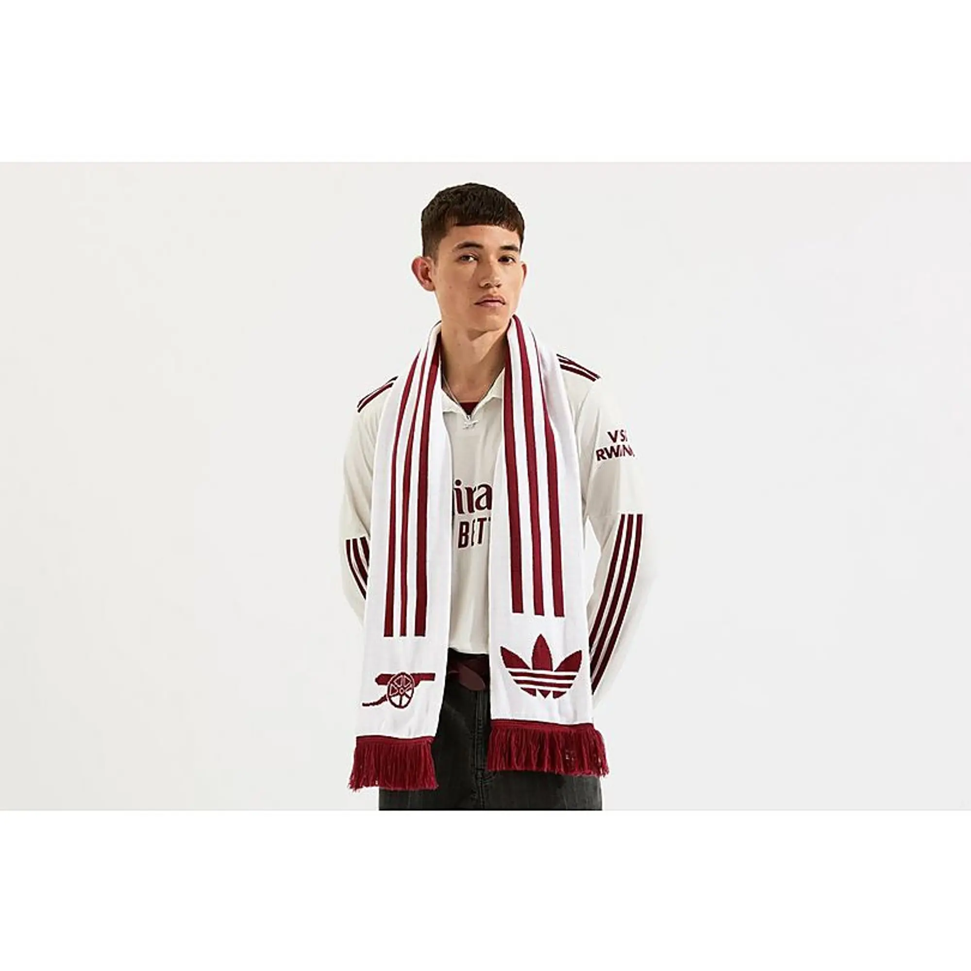 Arsenal adidas 25/26 Third Scarf, White