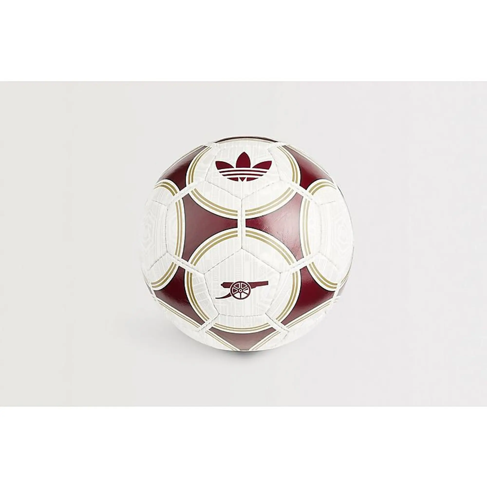 Arsenal adidas 25/26 Third Football Size 5, White
