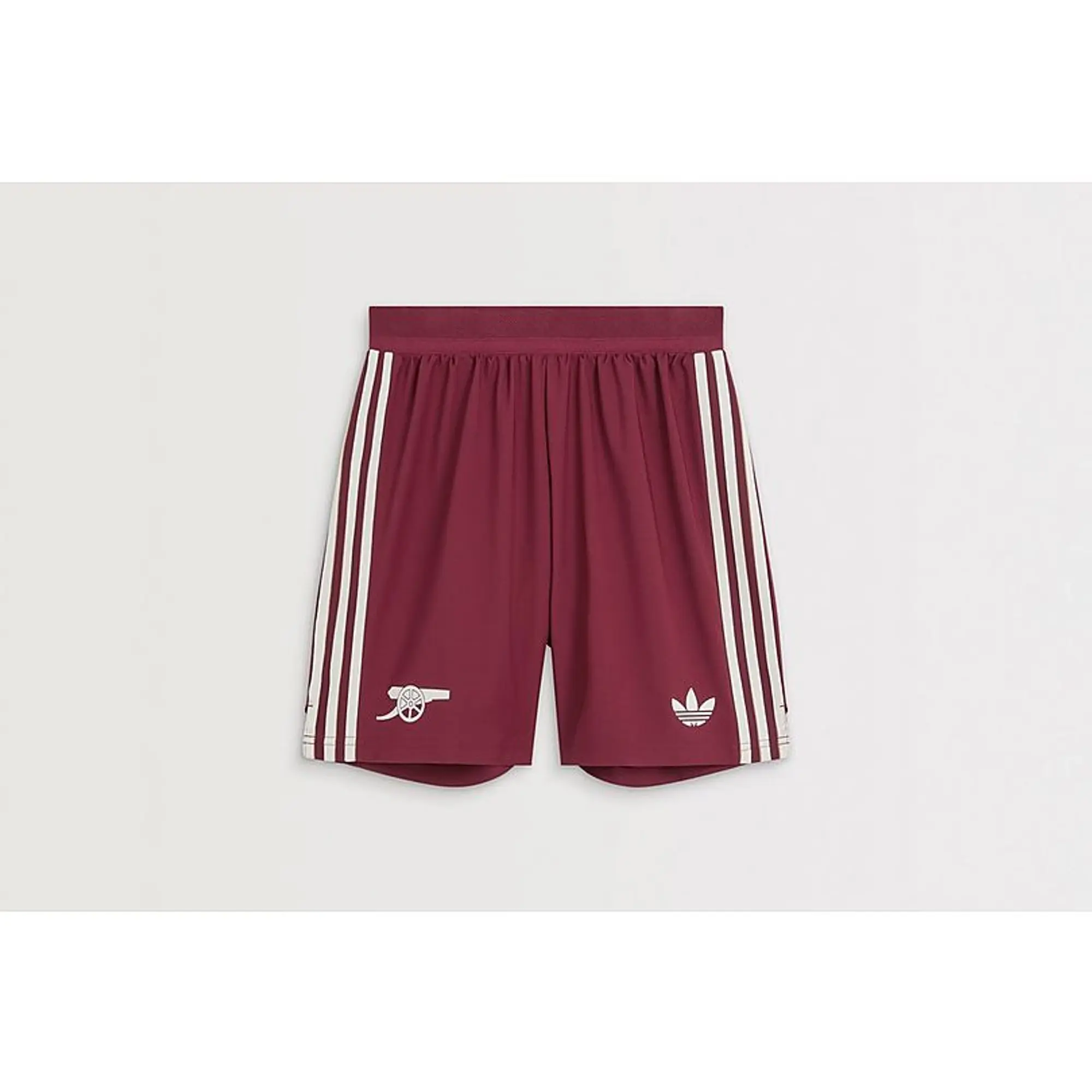 Arsenal adidas 25/26 Third Authentic Shorts, Burgundy