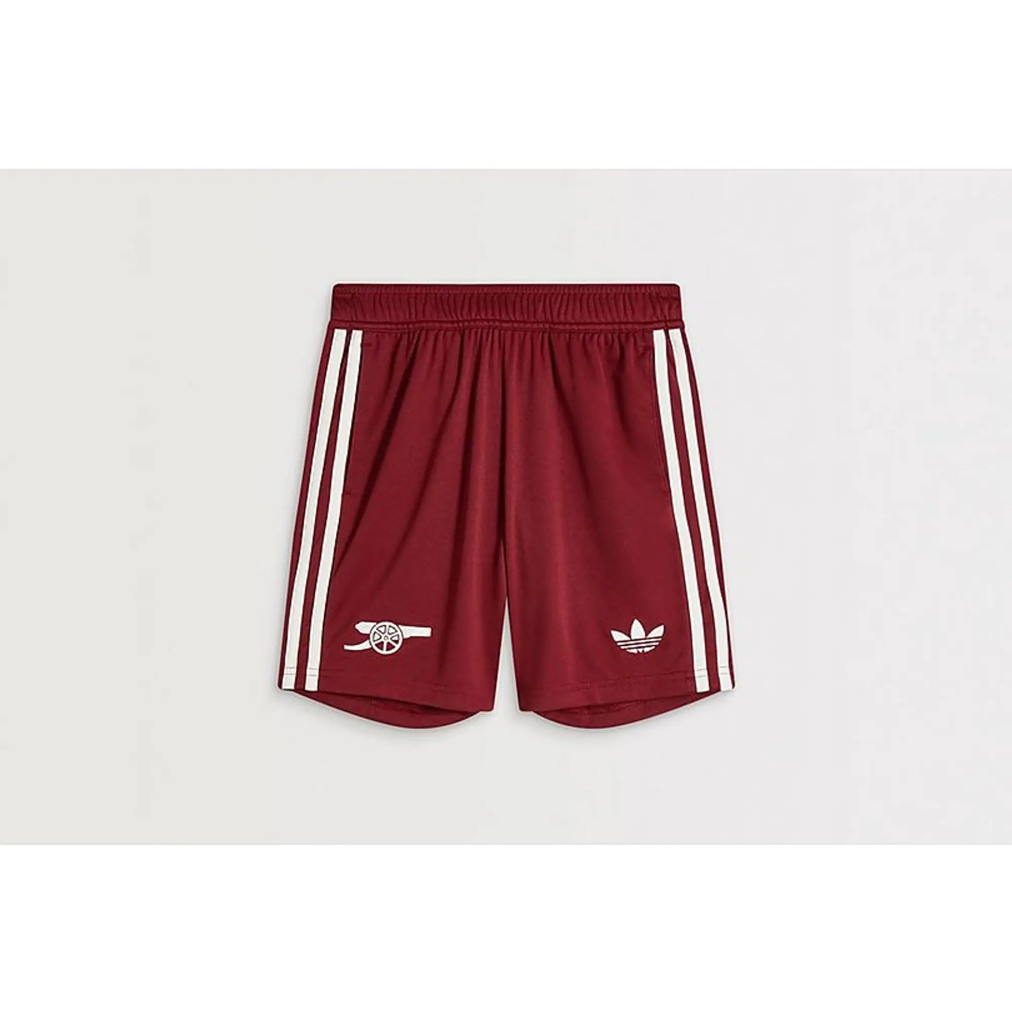 Arsenal adidas Kids 25/26 Third Shorts, Burgundy