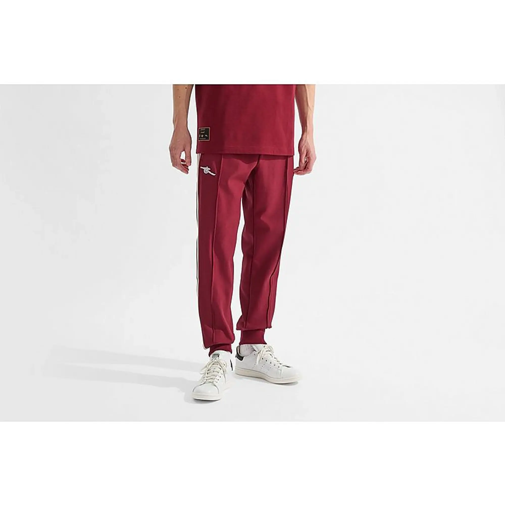 Arsenal adidas 25/26 Terrace Icons Track Pants, Burgundy