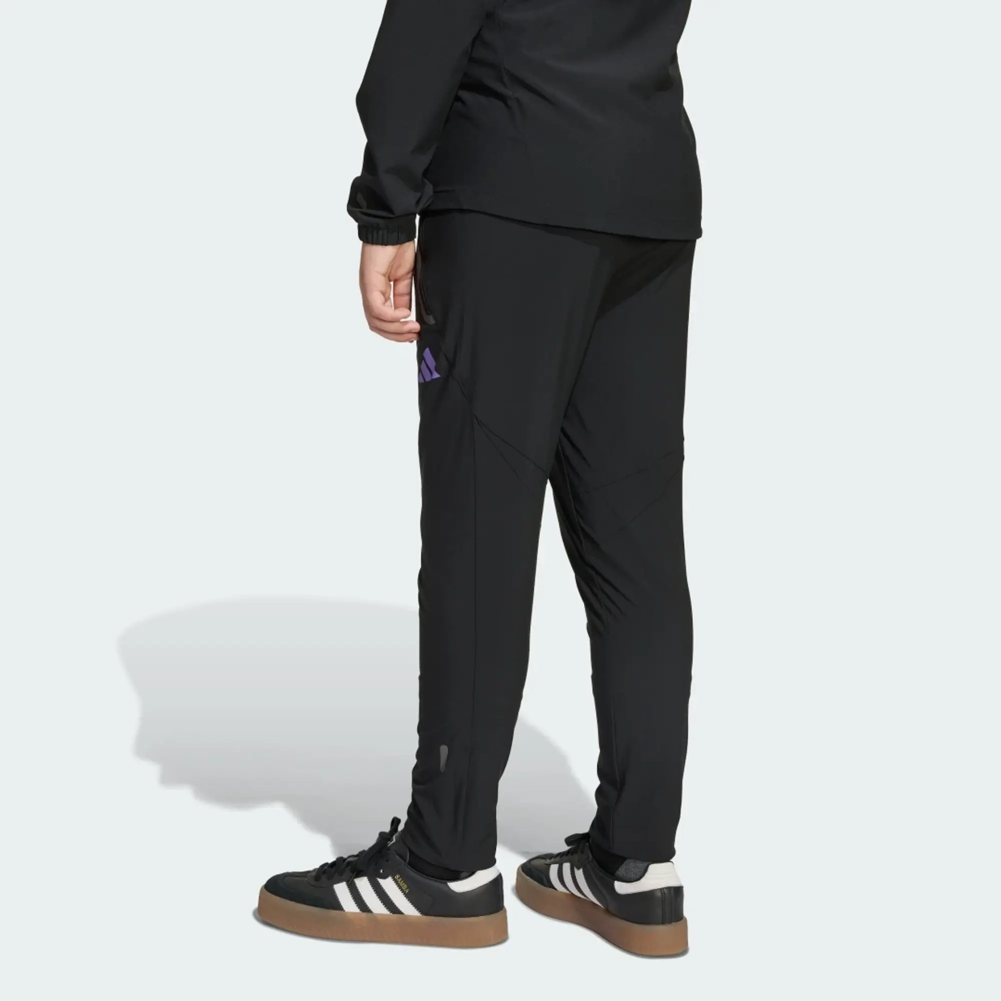adidas Manchester United Tiro 25 Competition Vis Tech Travel Pants Kids