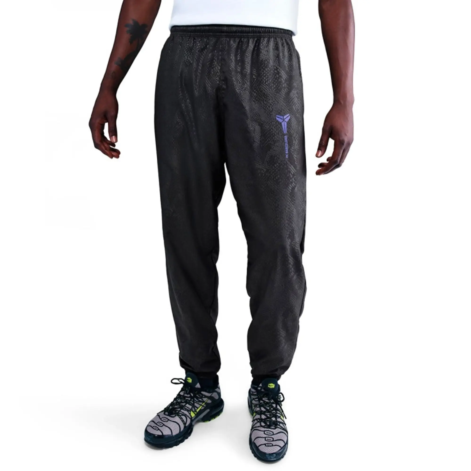 Barcelona Track Pants Gx Away - Black/Persian Violet - ['Black']