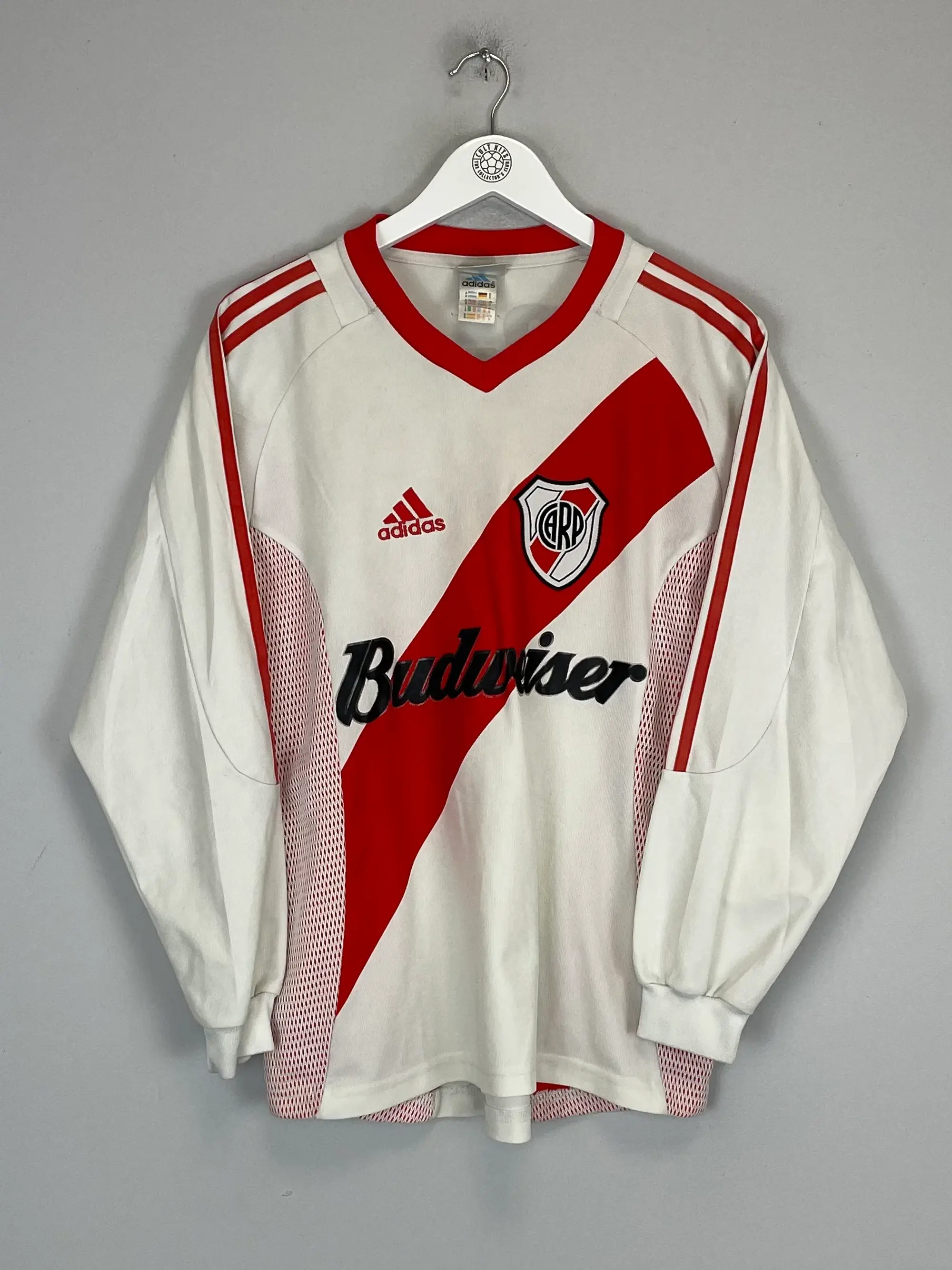 2002/03 RIVER PLATE L/S HOME SHIRT (S) ADIDAS | Cult Kits