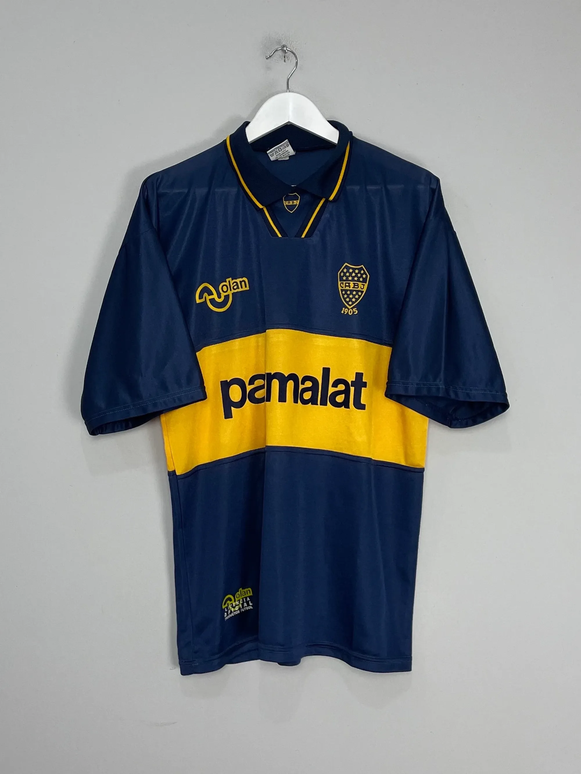 1994/95 BOCA JUNIORS HOME SHIRT (L) OLAN | Cult Kits