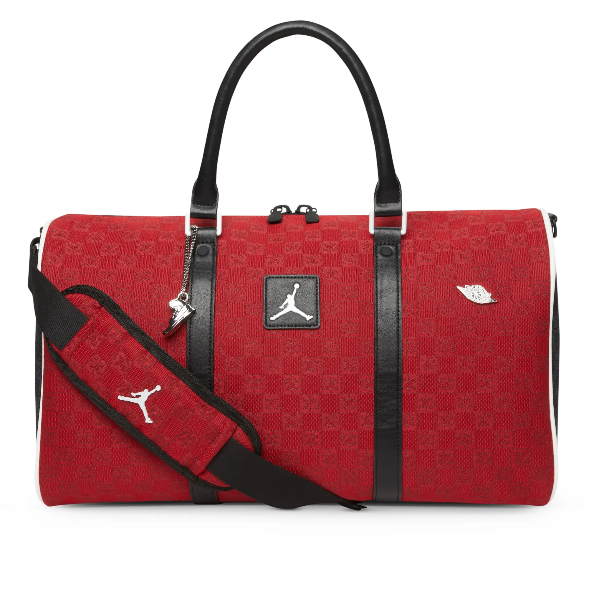 Nike Jordan Monogram Duffle (25L) Duffle Bag - Red