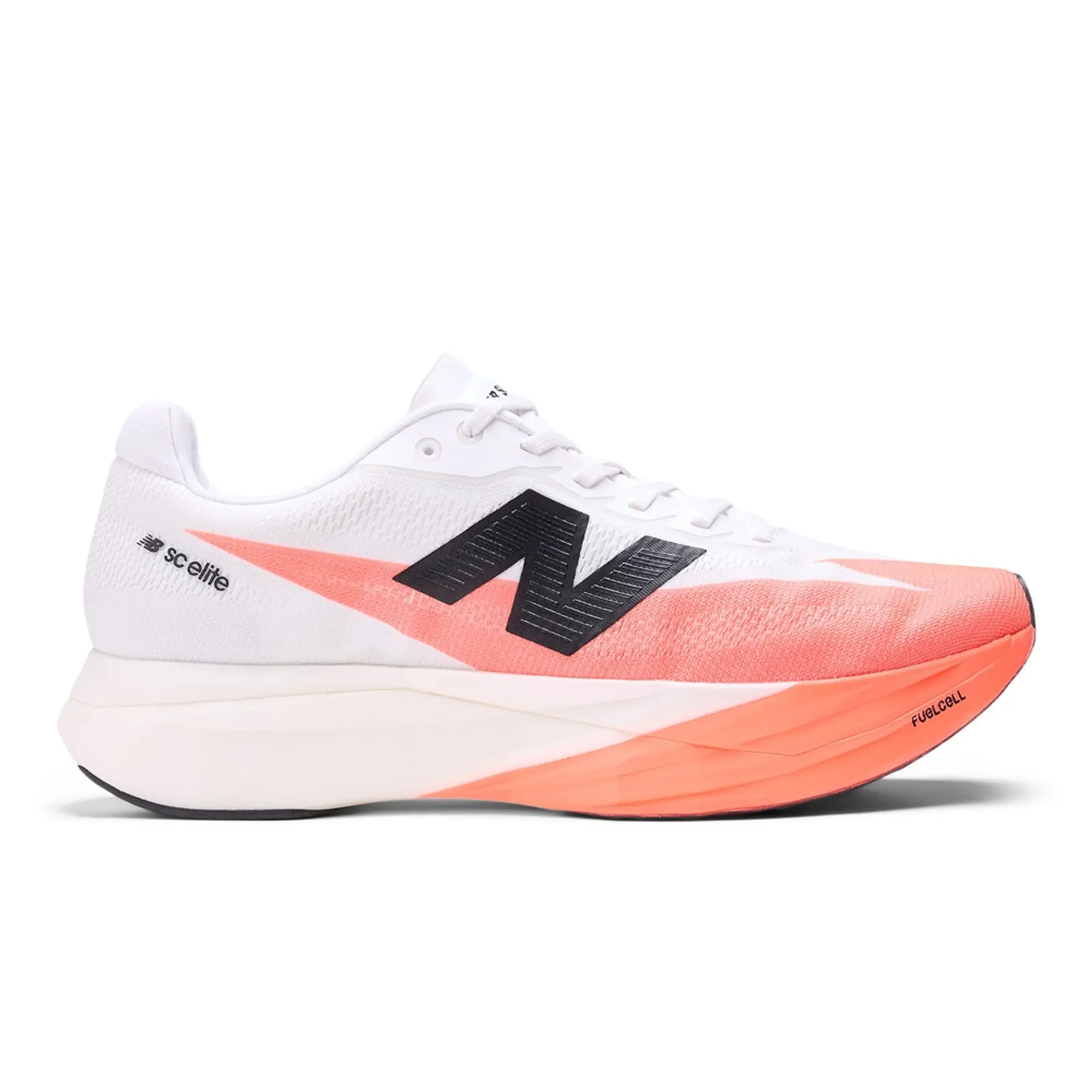 New Balance Women's FuelCell SuperComp Elitev5 in Red/White/Black Synthetic