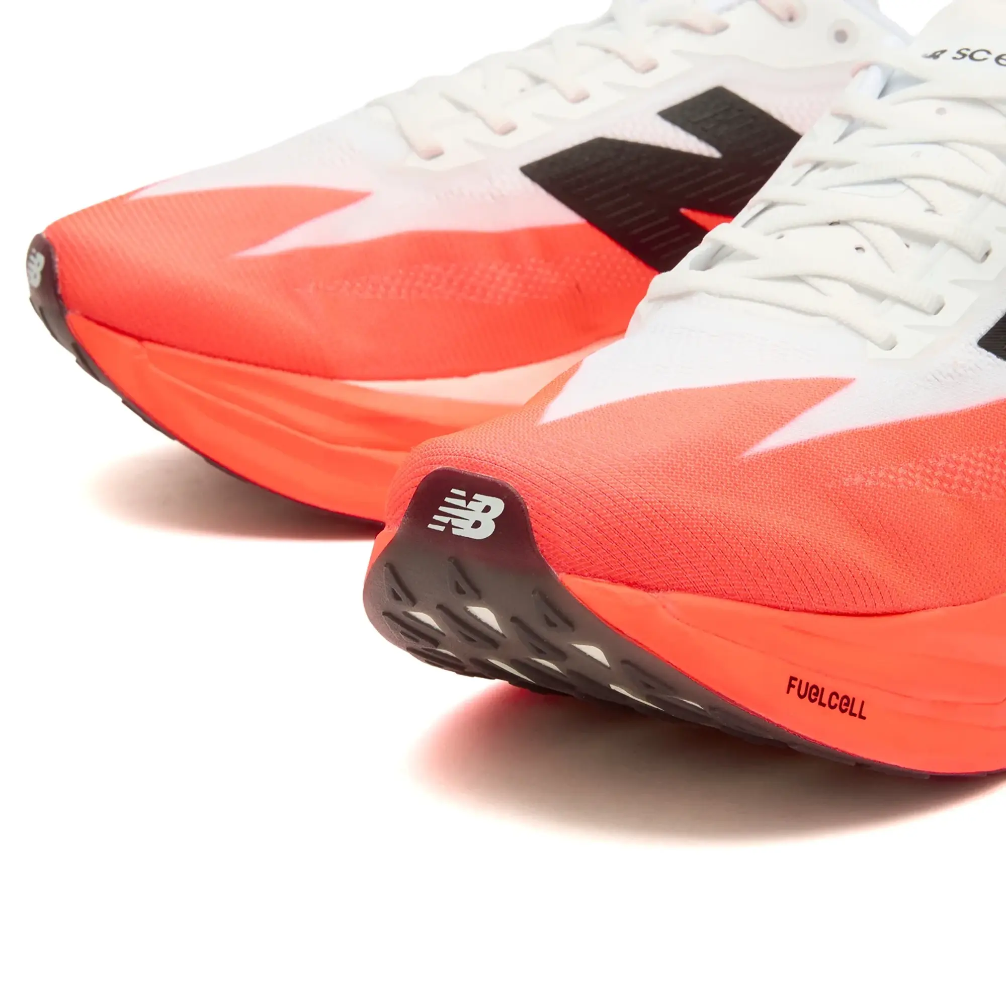 New Balance Men's FuelCell SuperComp Elite v5 in Red/White/Black Synthetic