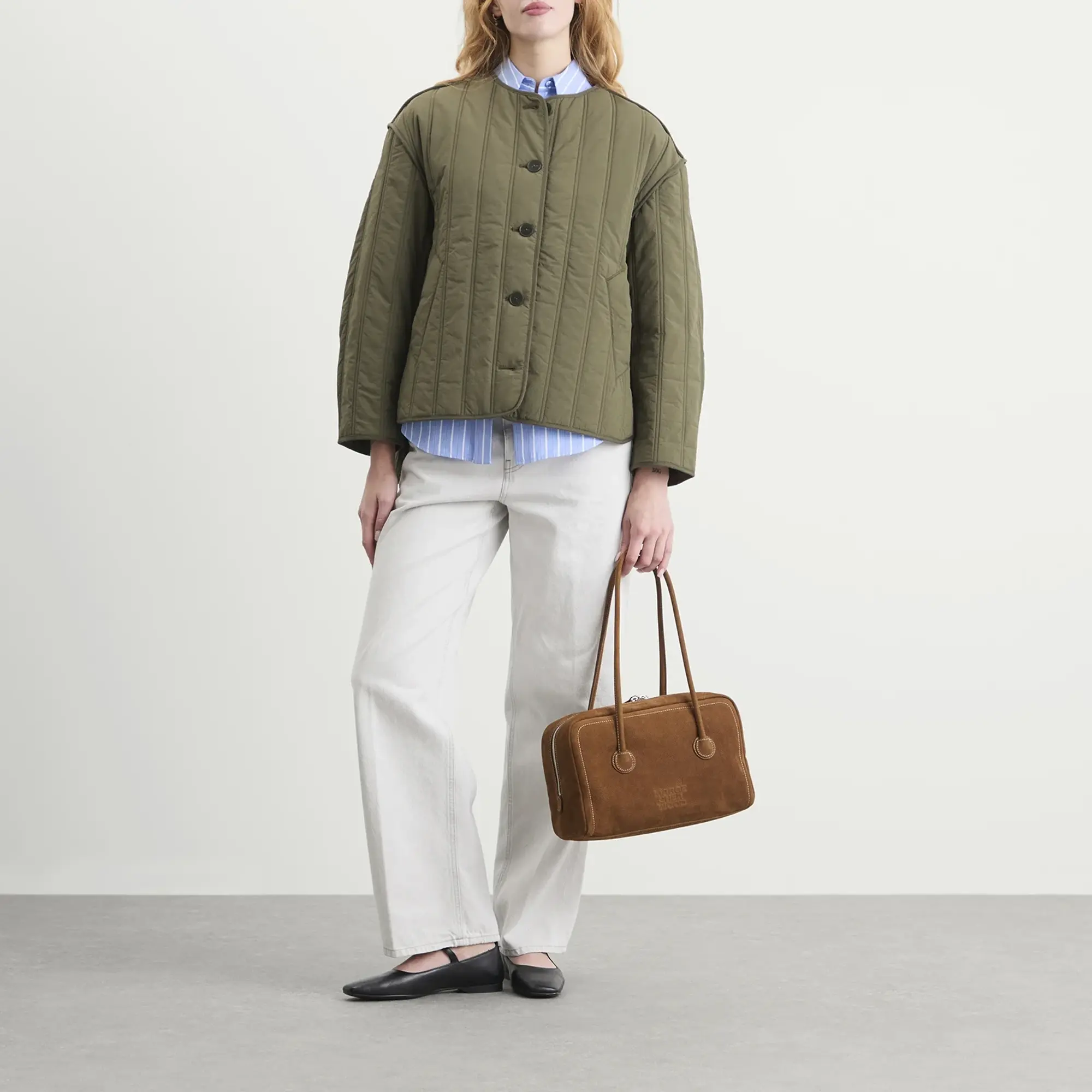 Closed Women's Liner Jacket Forest Green