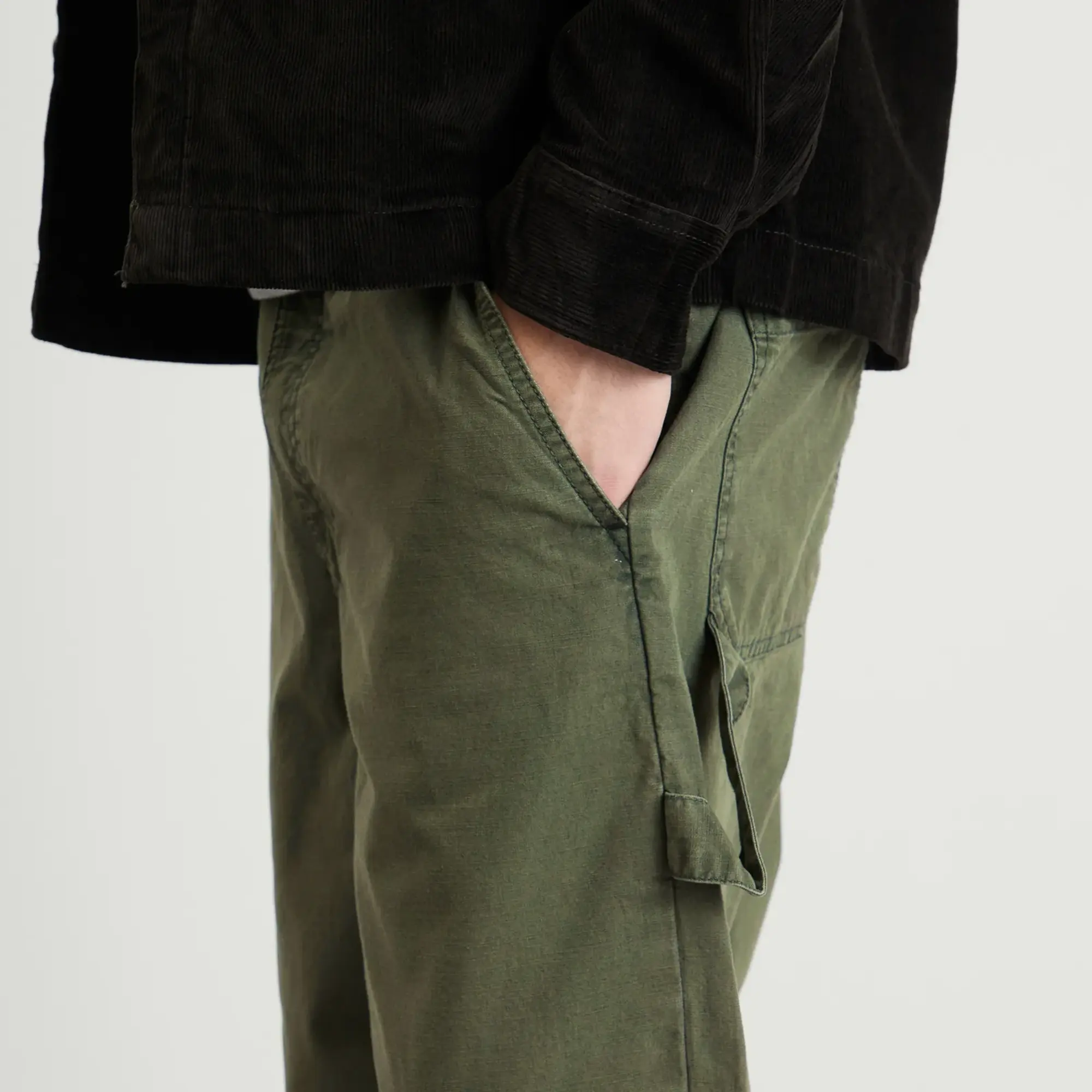 Barbour Men's Harton Relaxed Trousers Thyme