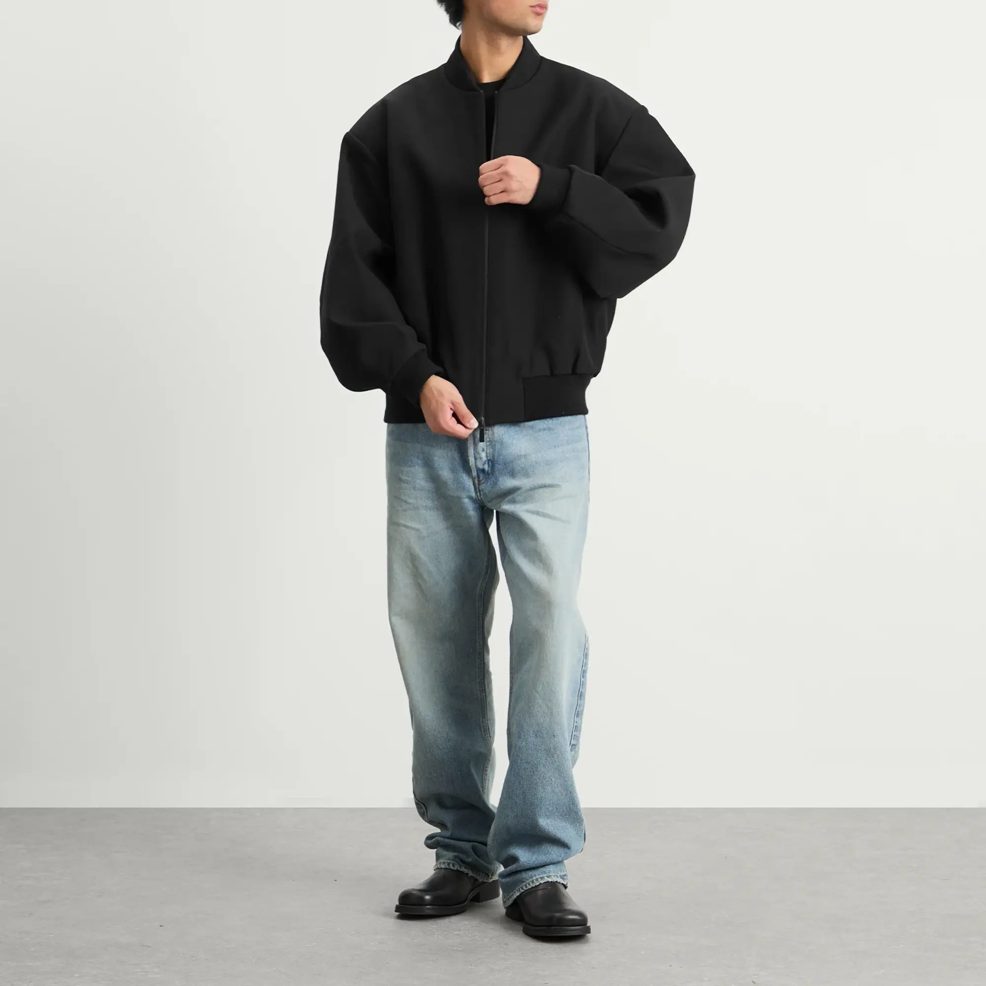 Fear of God Men's Bomber Jacket Black