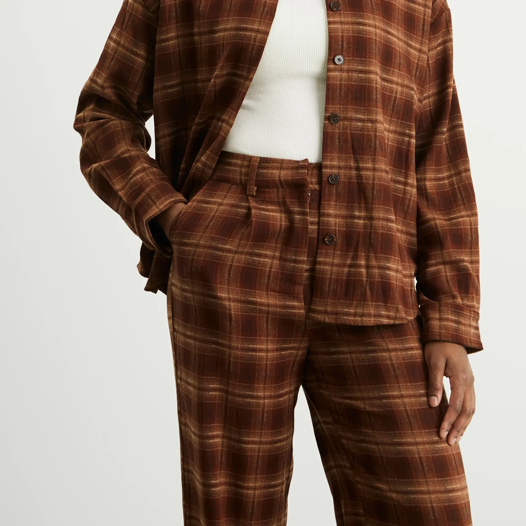 4th & Reckless Women's Tove Check Trousers Multi