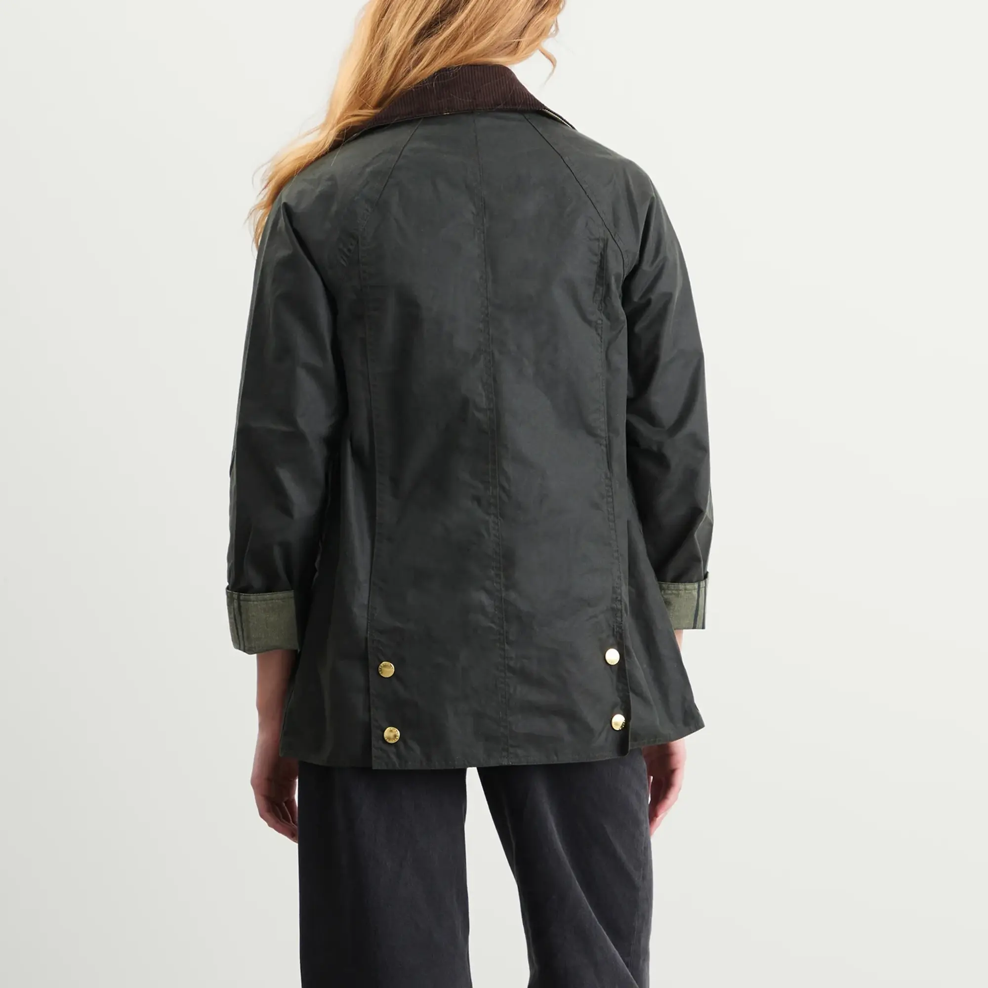 Barbour Women's Modern Beadnell Wax Jacket Sage/Ancient