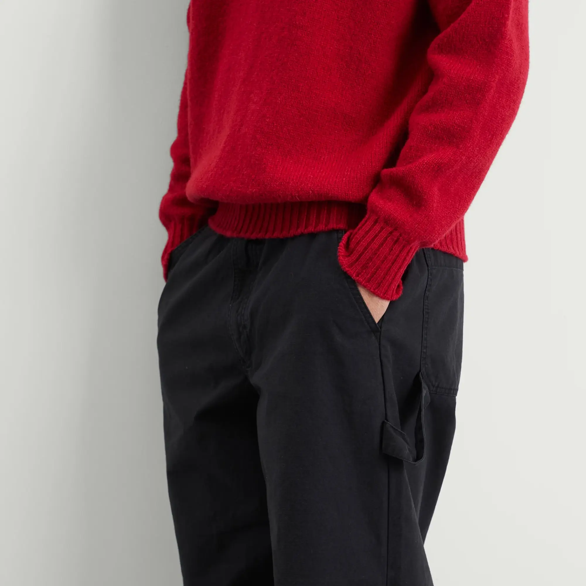 Barbour Men's Harton Relaxed Trousers Dark Navy