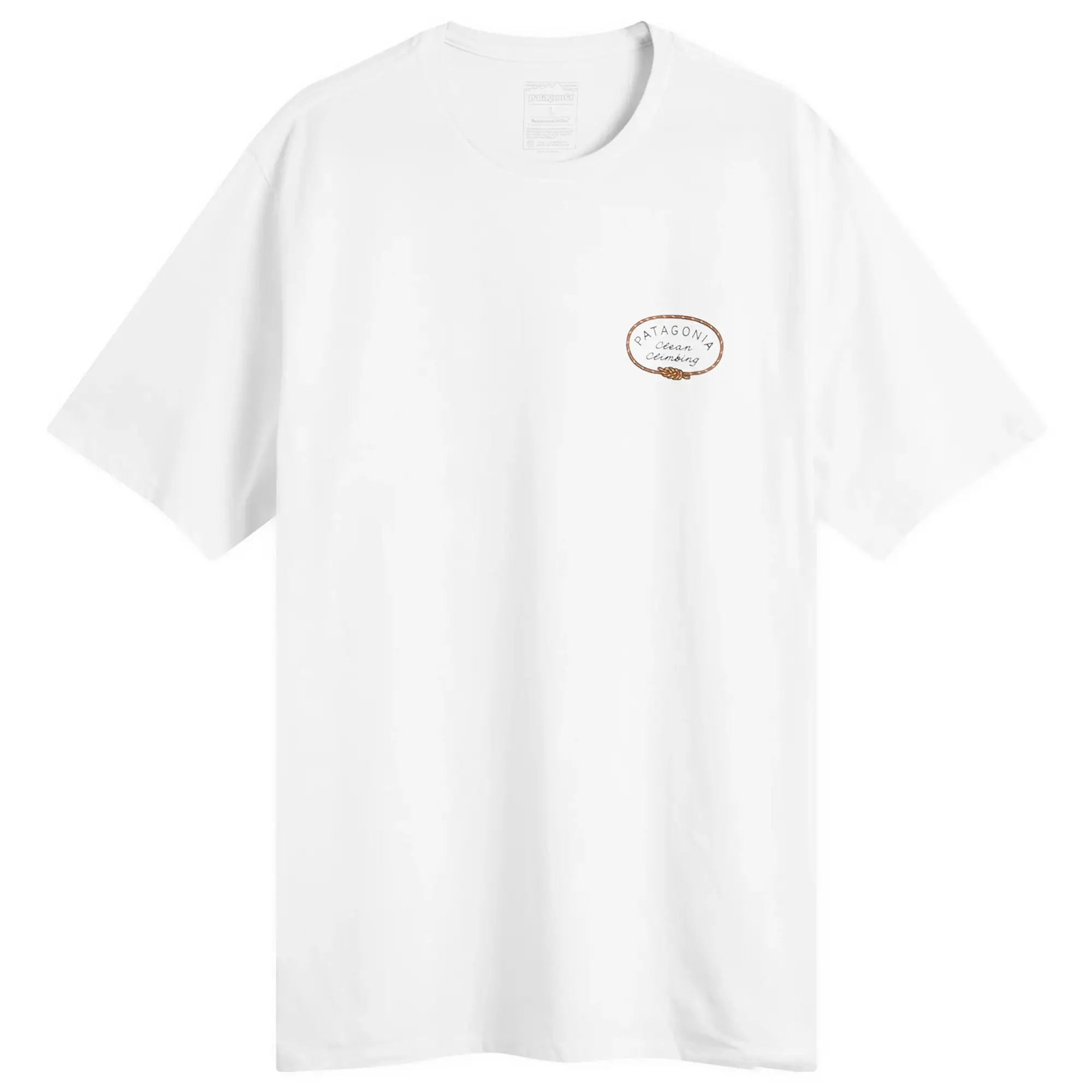 Patagonia Men's Clean Climb Roots Responsibili-Tee White