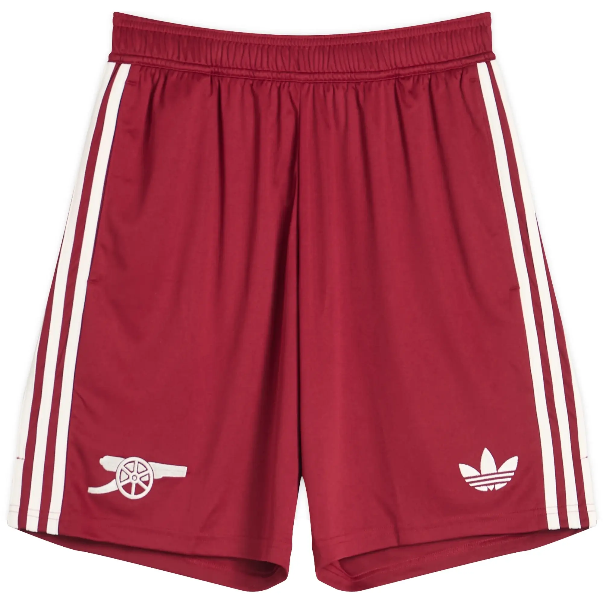 Adidas Men's Arsenal FC 25/26 3rd Shorts Cloud White/Team Coll Burgundy