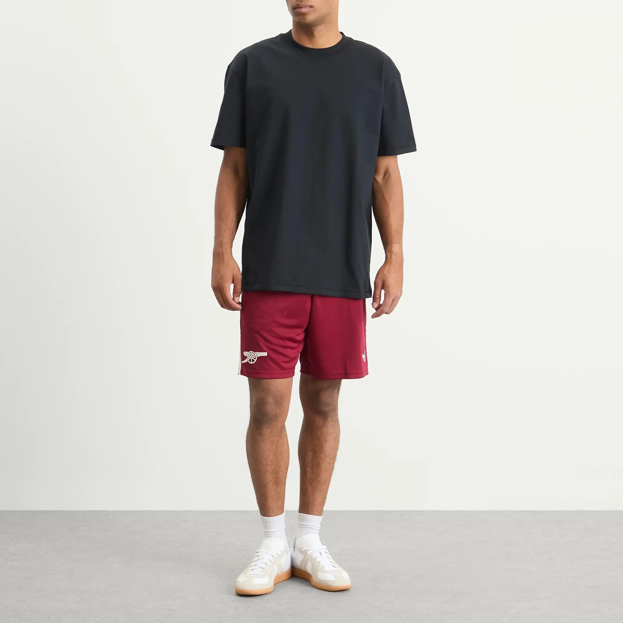 Adidas Men's Arsenal FC 25/26 3rd Shorts Cloud White/Team Coll Burgundy