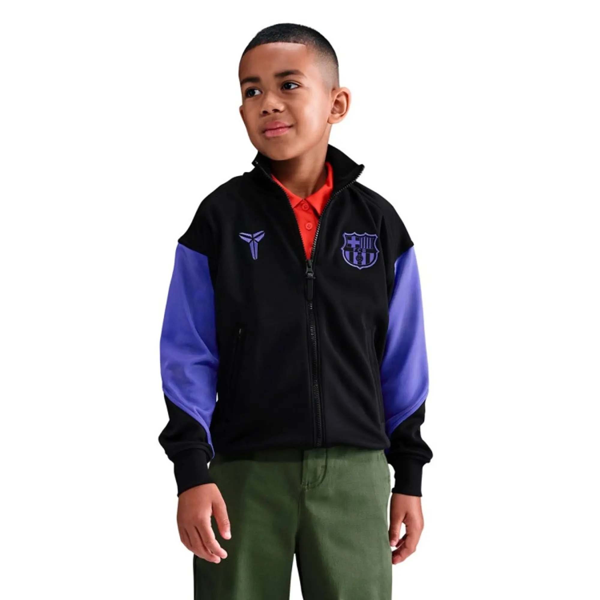 Nike FC Barcelona 25 26 Kids Dri FIT Academy Pro Away Anthem Jacket
