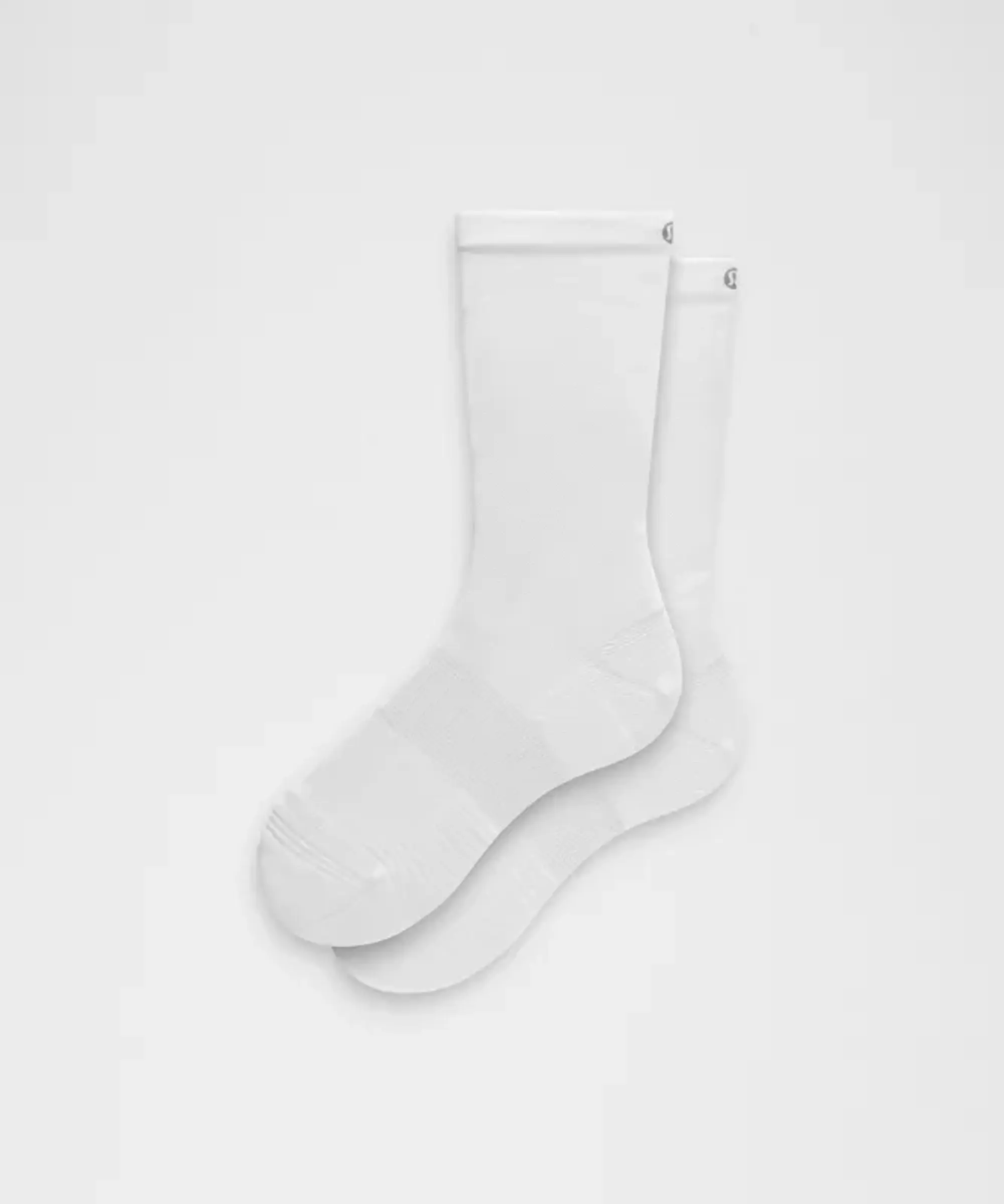 lululemon – Unisex Power Stride Crew Socks – Color White – Size L