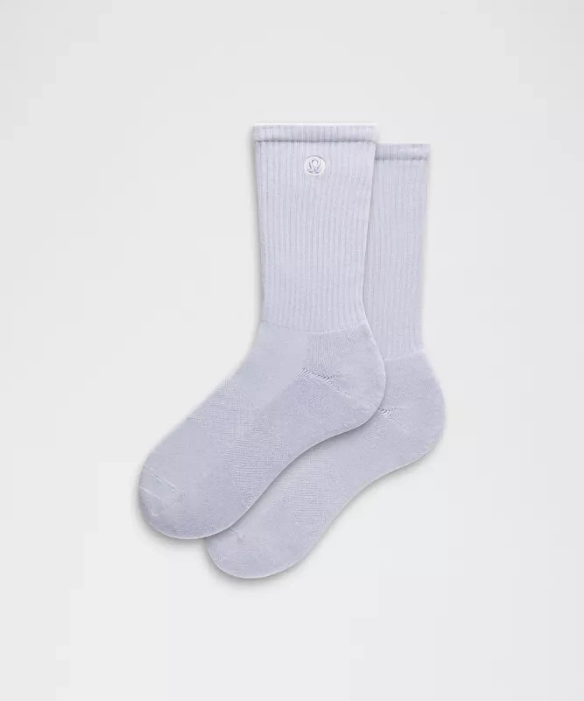 lululemon – Unisex Daily Essential Crew Socks – Color Blue – Size L