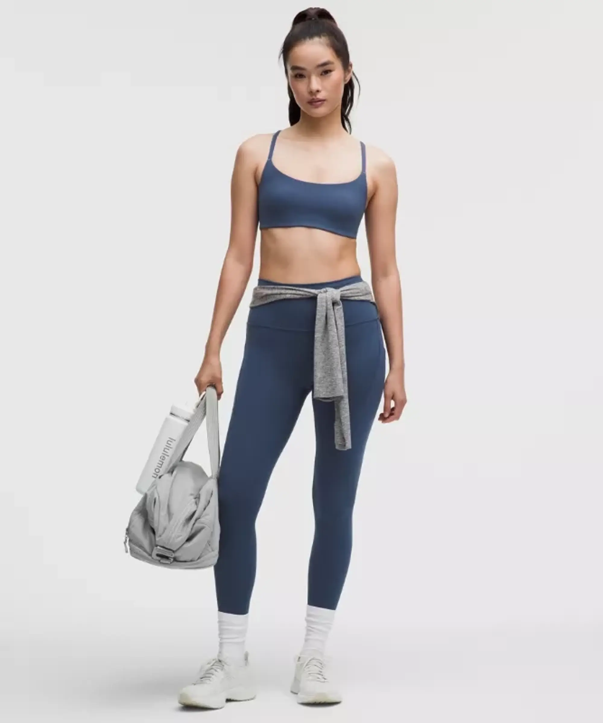 lululemon – Women's Wunder Train High-Rise Tight Leggings with Pockets – 25" – Color Blue – Size 0