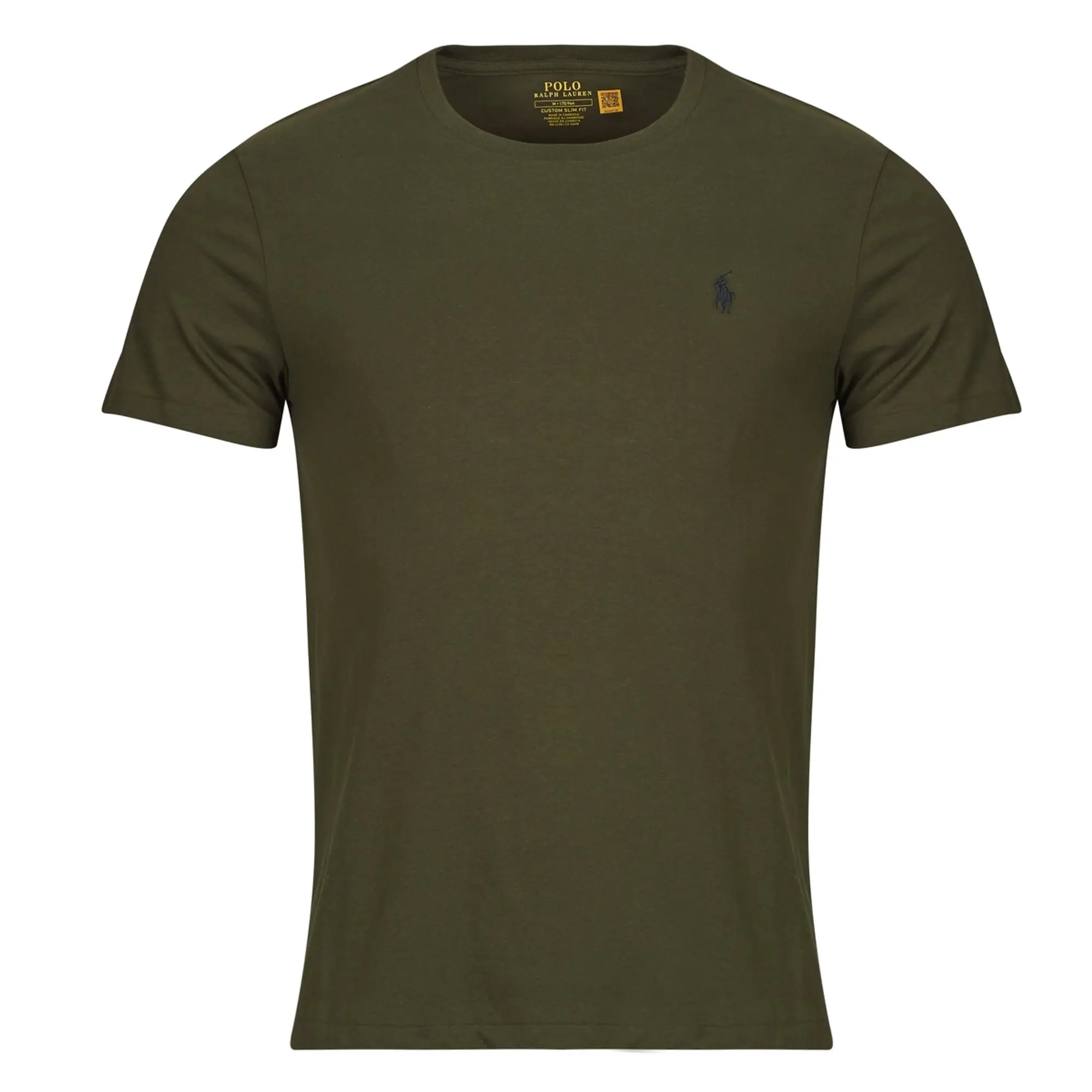 Polo Ralph Lauren  T-SHIRT AJUSTE EN COTON  men's T shirt in Kaki
