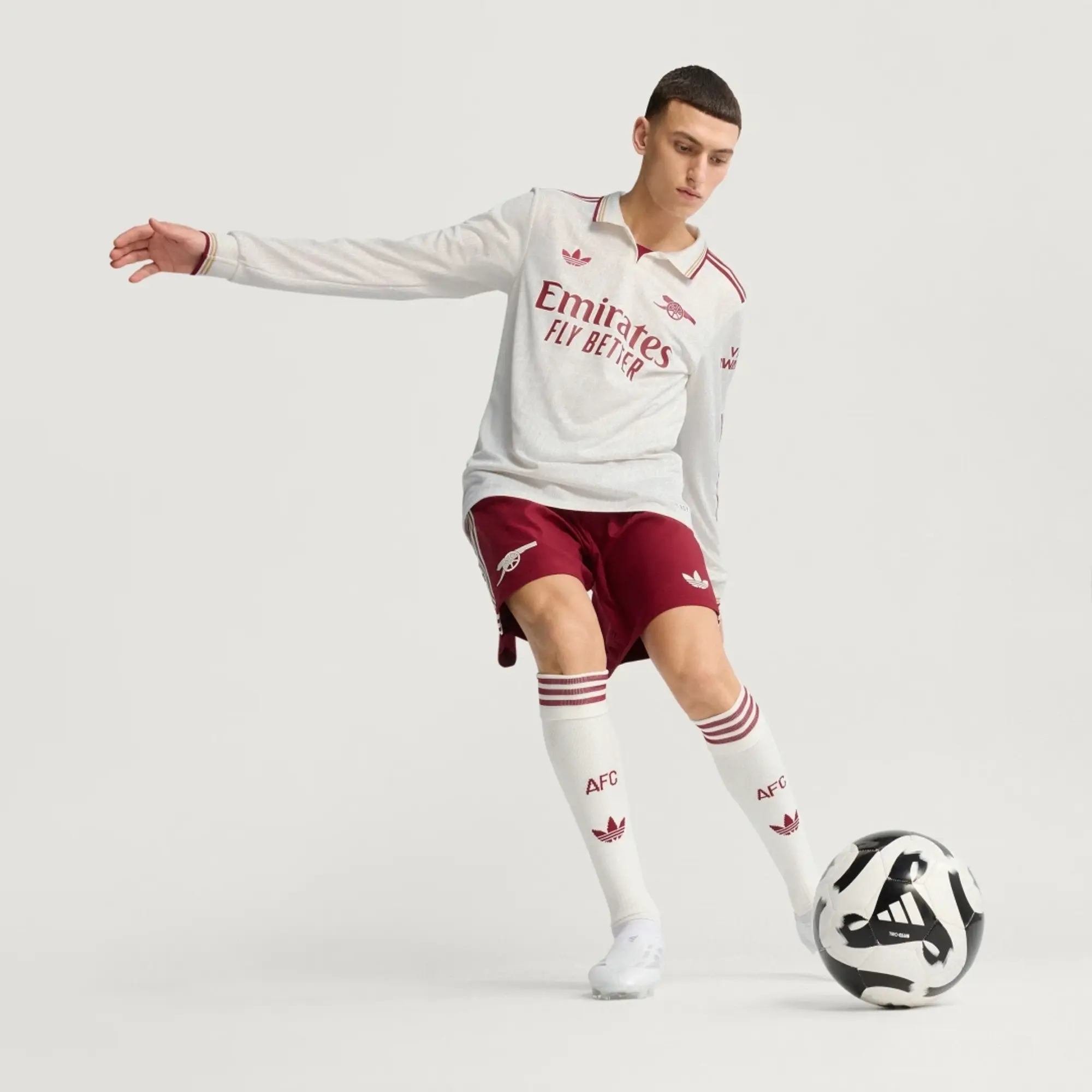 adidas Arsenal 25/26 Long Sleeve Third Authentic Jersey