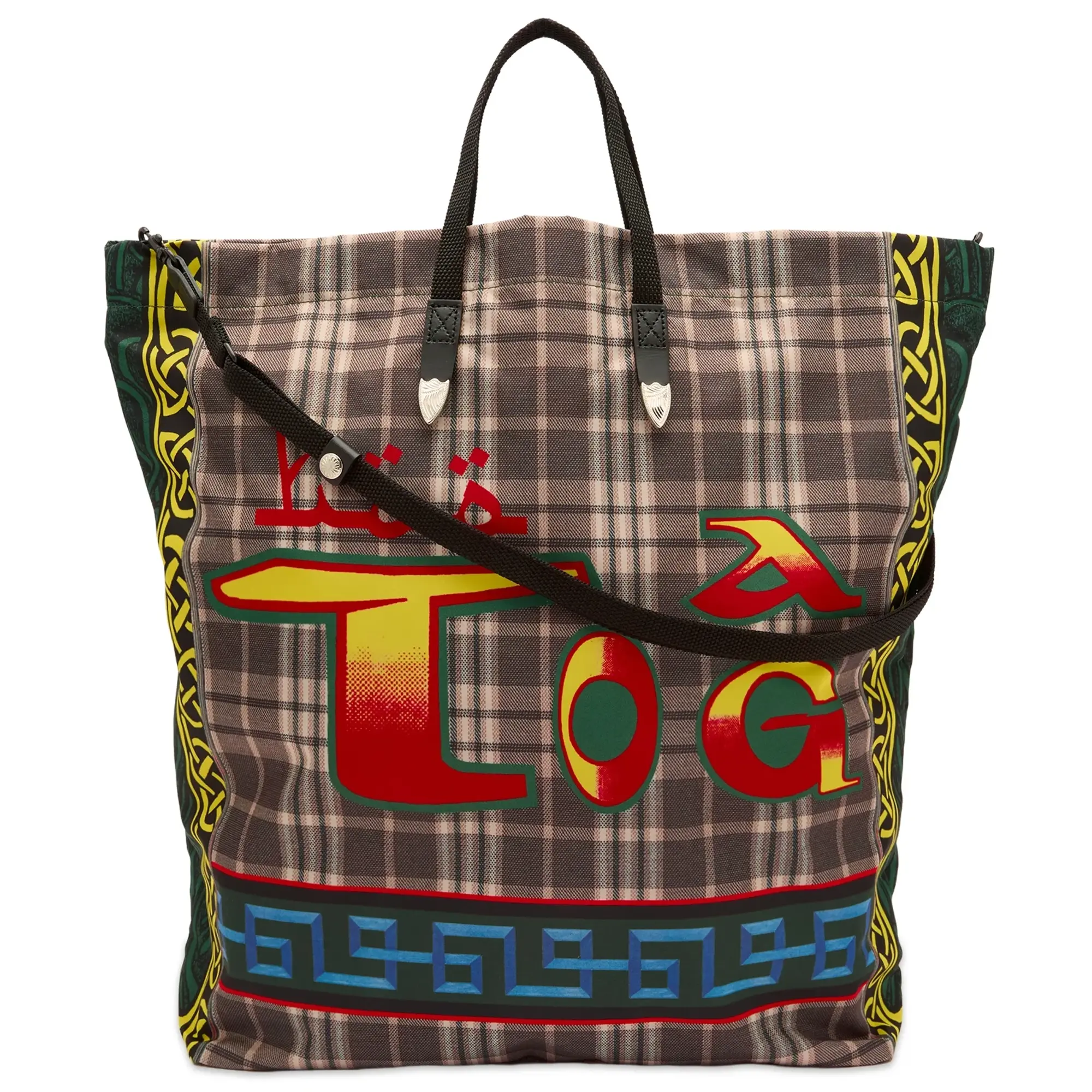 TOGA ARCHIVES Women's Printed Tote Bag Grey