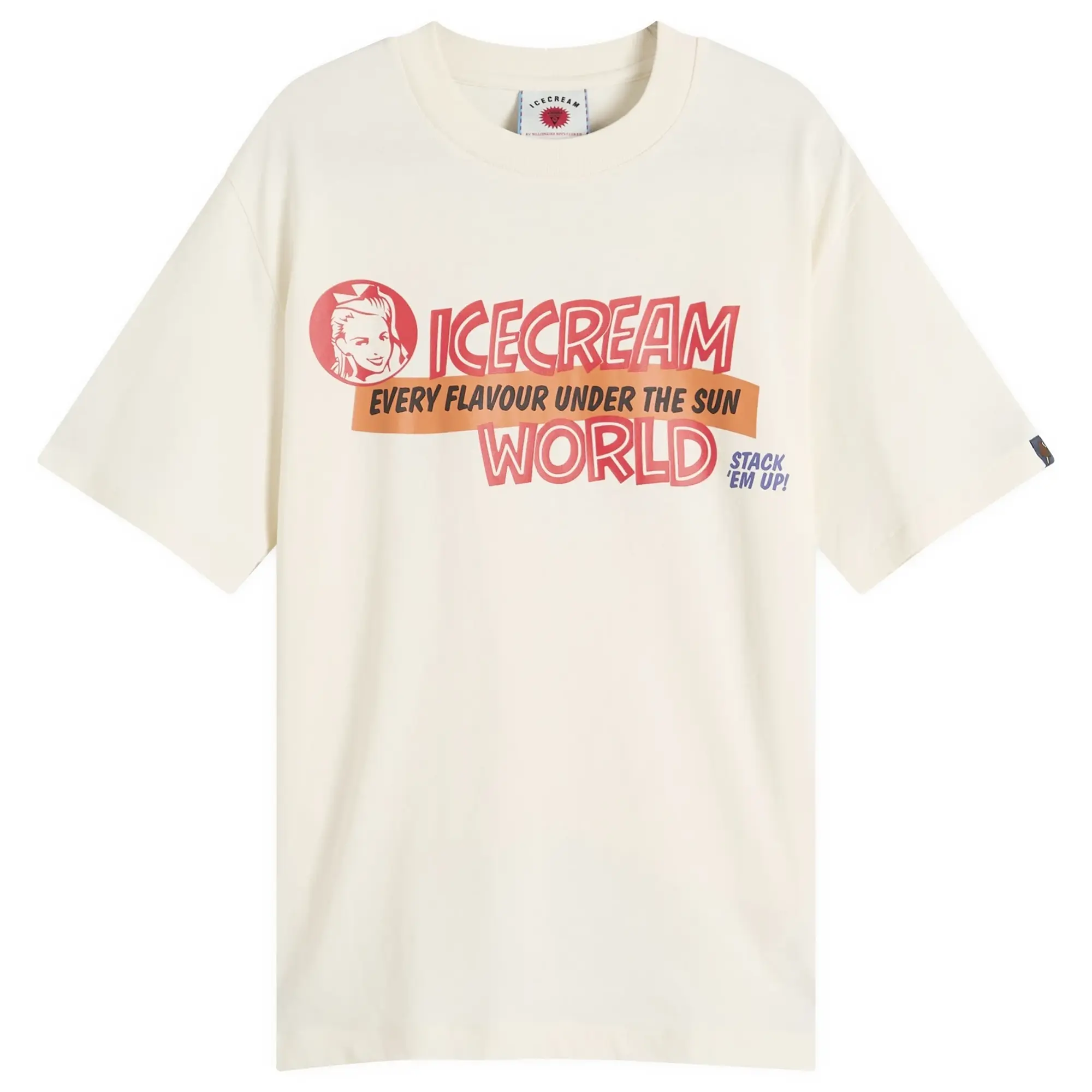 ICECREAM Men's Every Flavour T-Shirt Off White