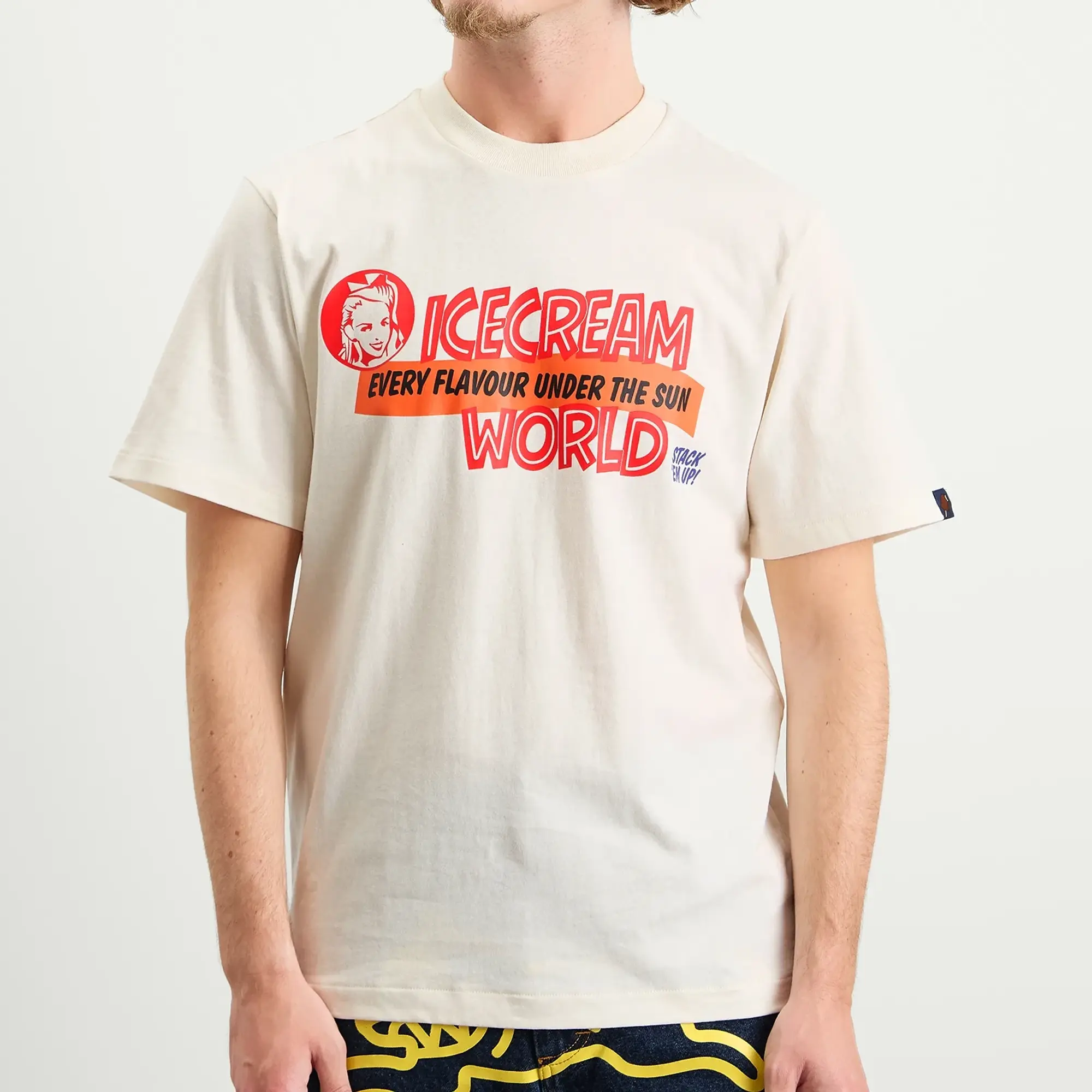 ICECREAM Men's Every Flavour T-Shirt Off White